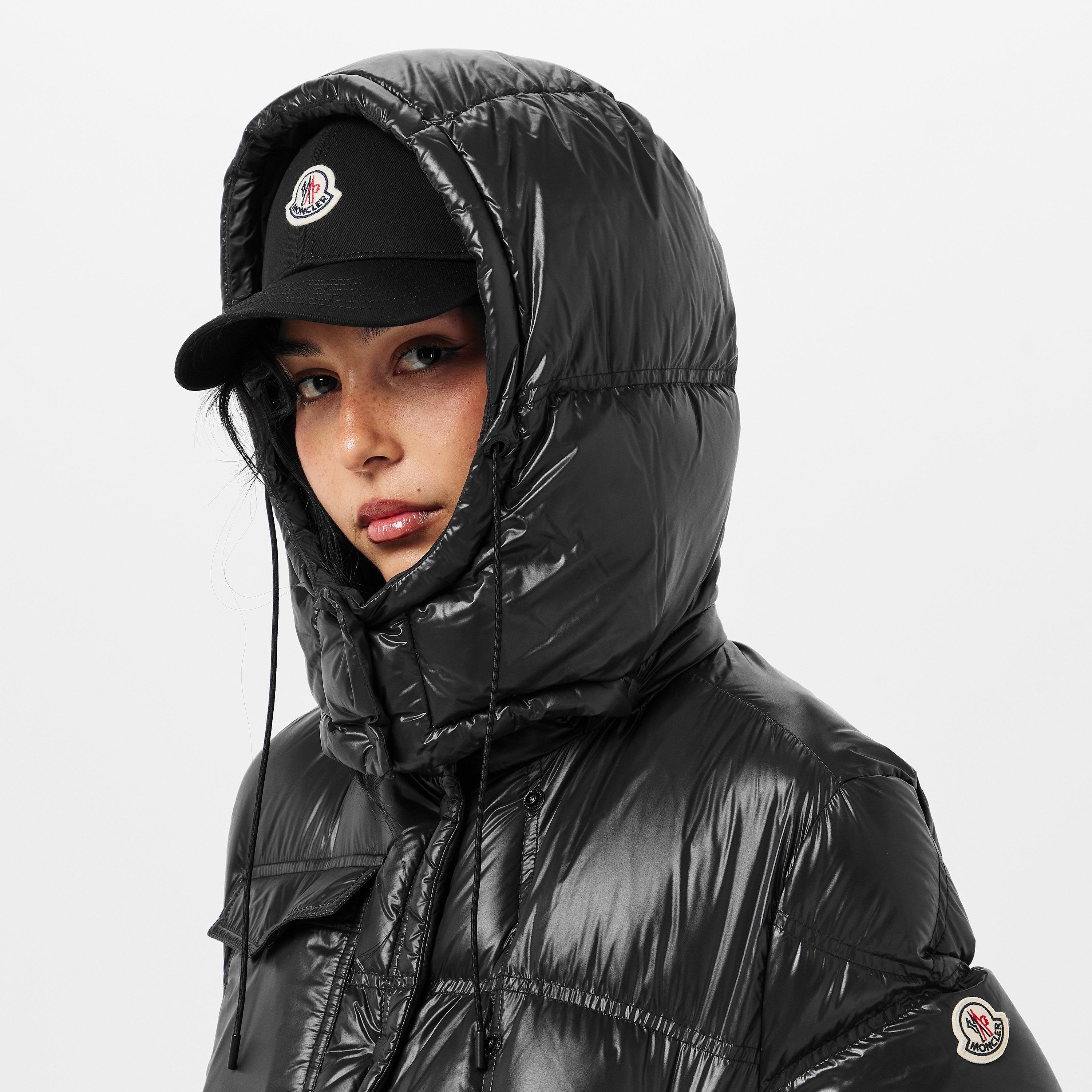 Black 999 - Moncler - Women's Erea Square Quilted Down Water Repellent Short Puffer Jacket - 5