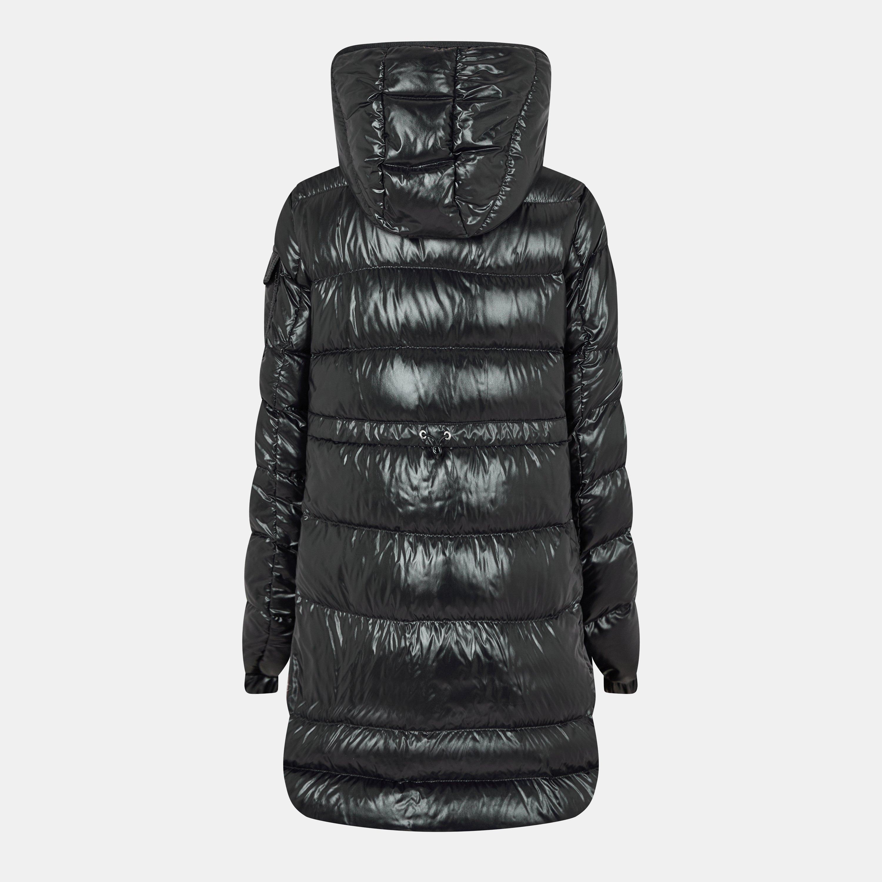Black 999 - Moncler - Women's Courcelles Down Hooded Short Puffer Jacket - 2