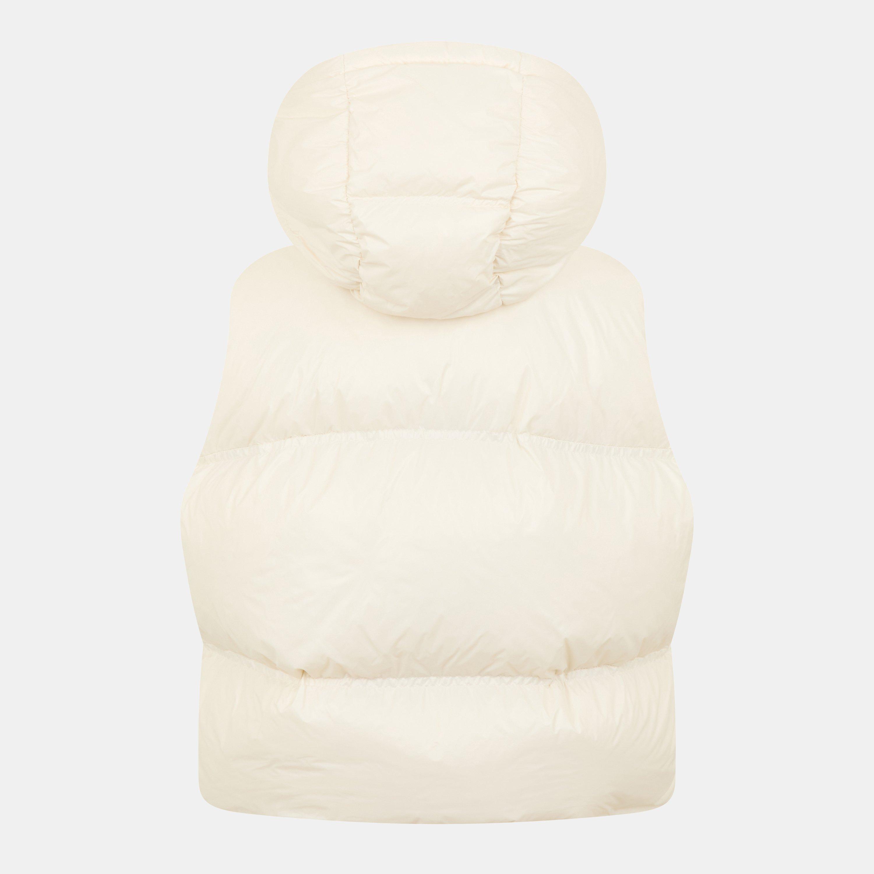 Natural 02B - Moncler - Women's Pario Quilted Sleeveless Gilet - 2