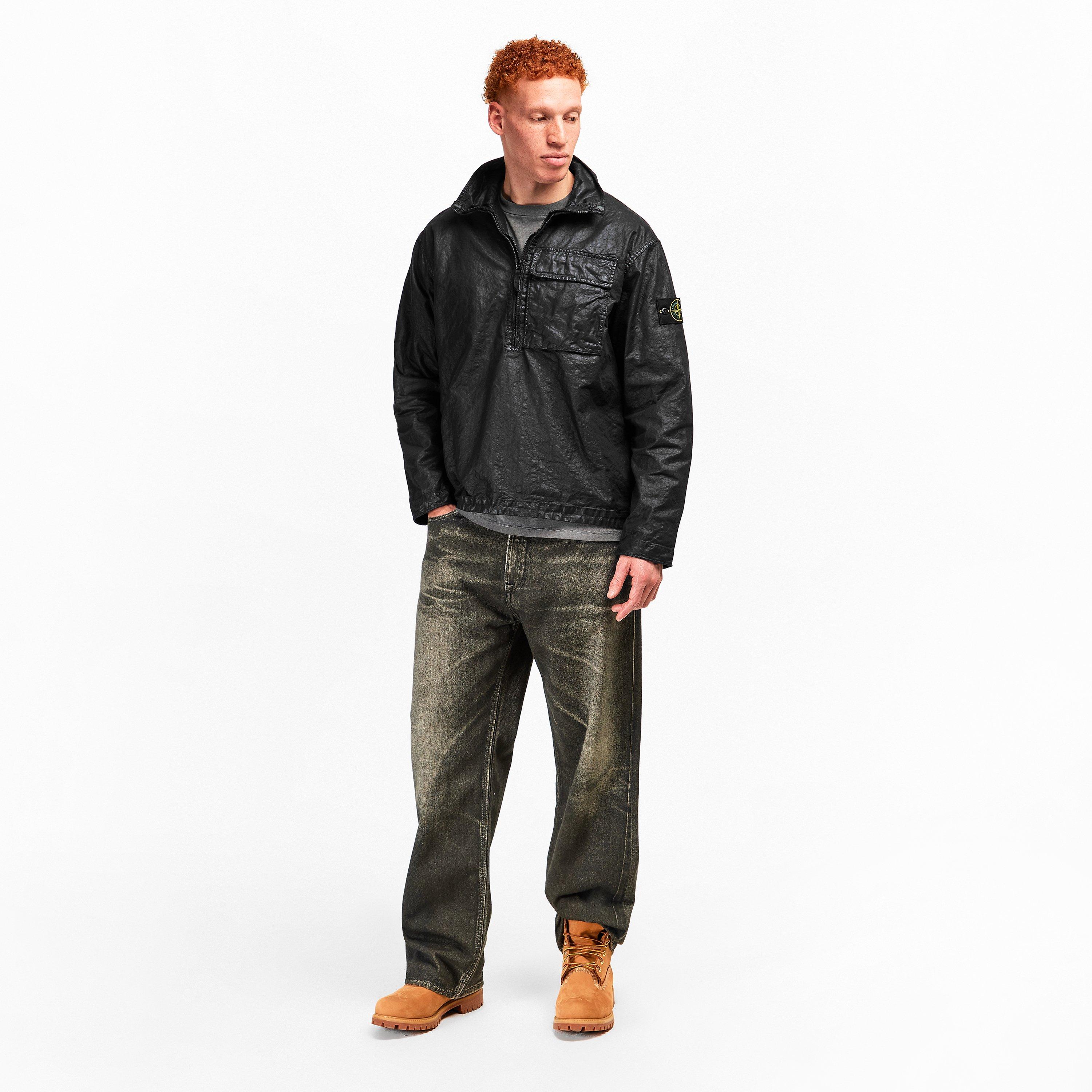 Black V0029 - Stone Island - Men's Overshirt - 6