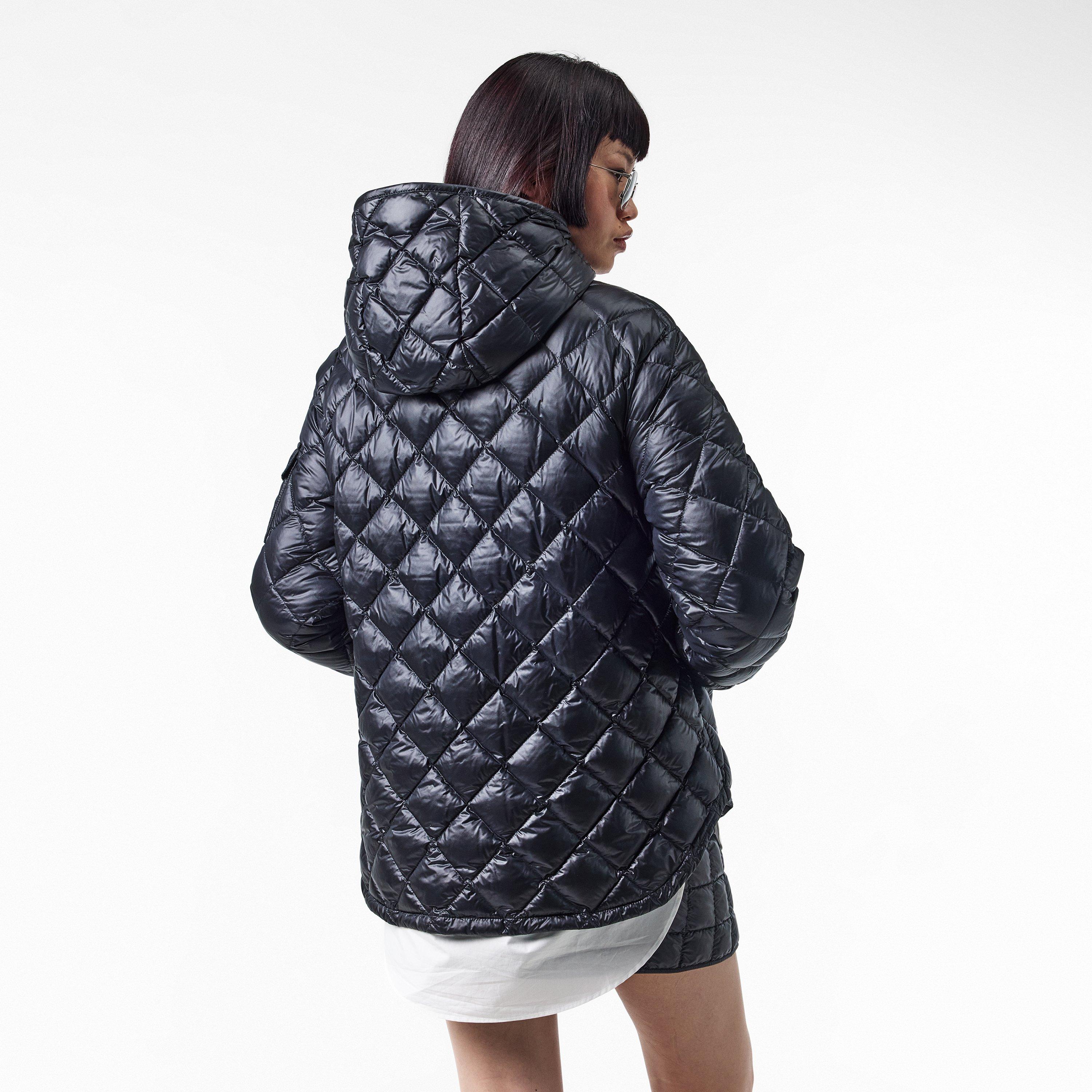 Black 999 - Moncler - Women's Diamond Quilted Overshirt - 4