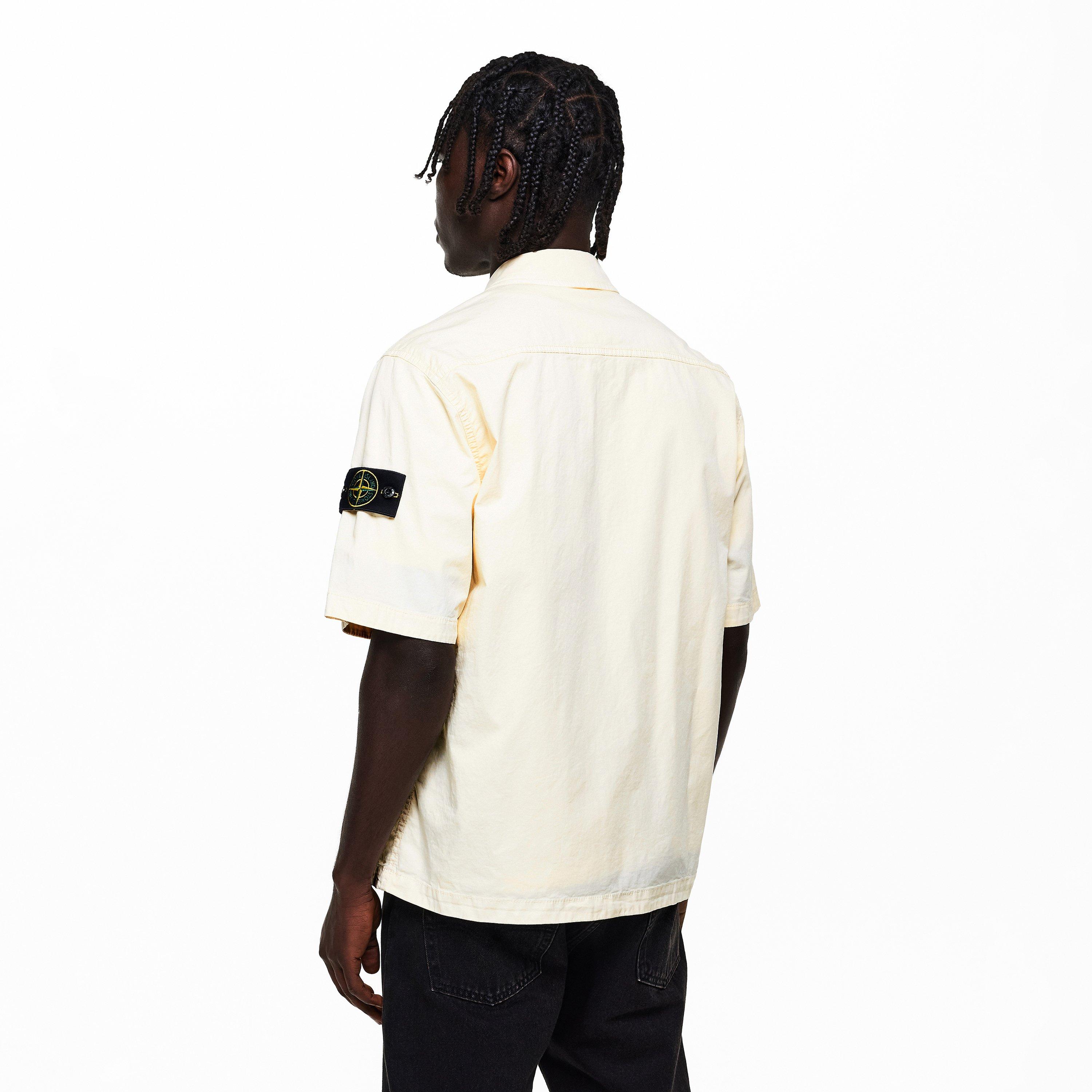 Ivory V0093 - Stone Island - Men's Overshirt - 4