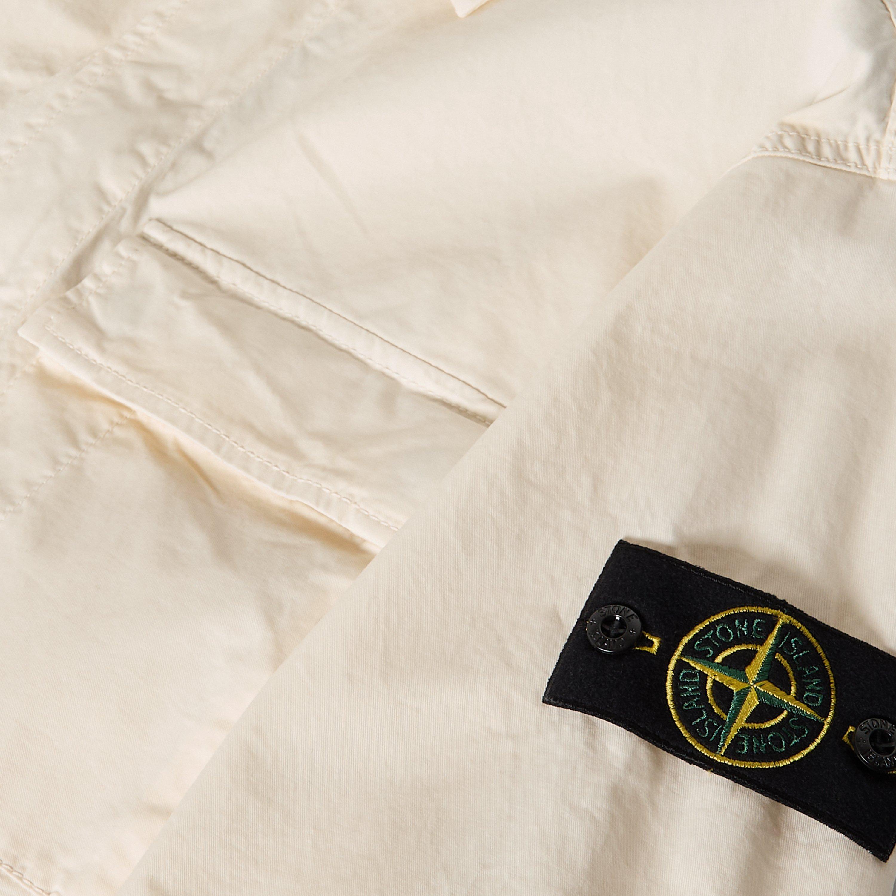 Ivory V0093 - Stone Island - Men's Overshirt - 5