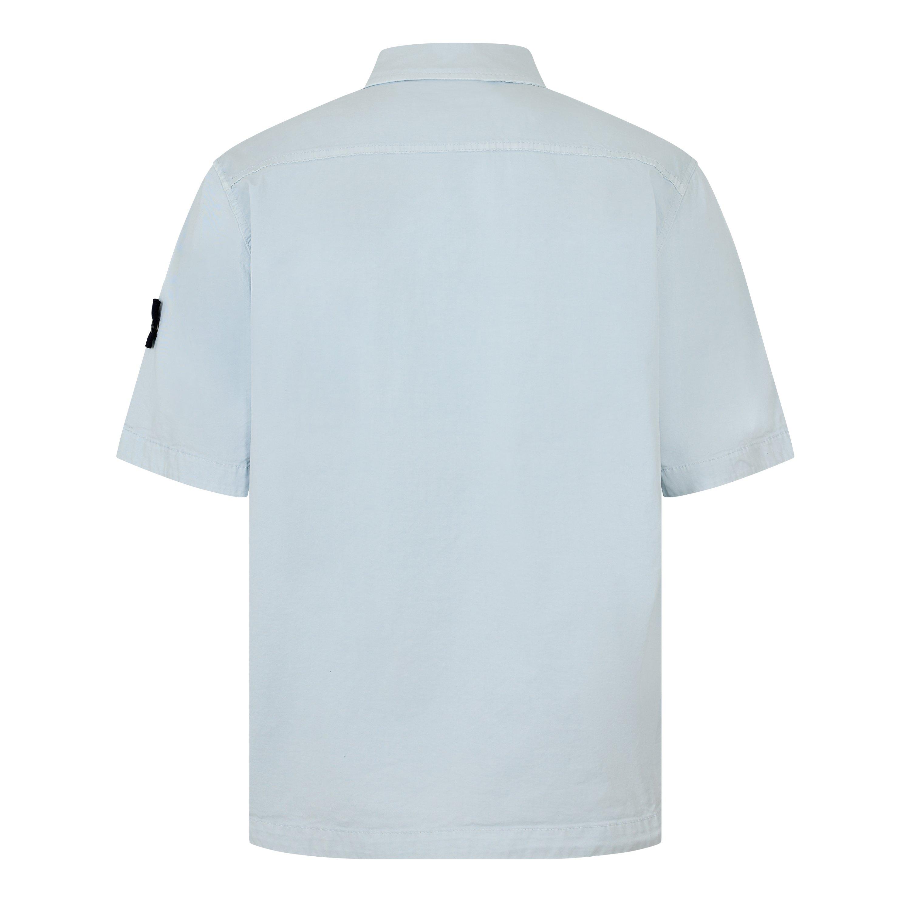 Sky Blue V0041 - Stone Island - Stone SS GD Shirt Sn62 - 2