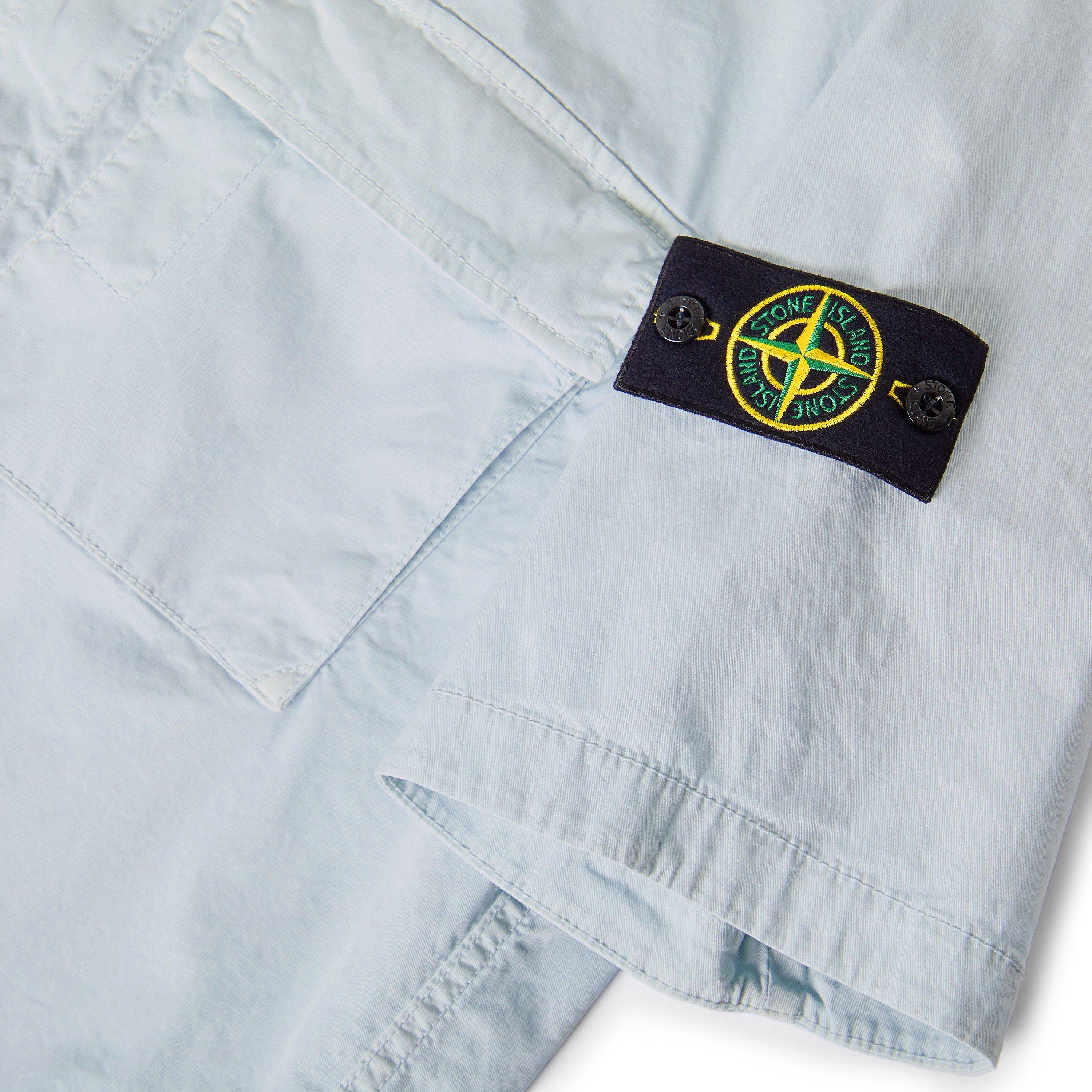 Sky Blue V0041 - Stone Island - Men's Overshirt - 5