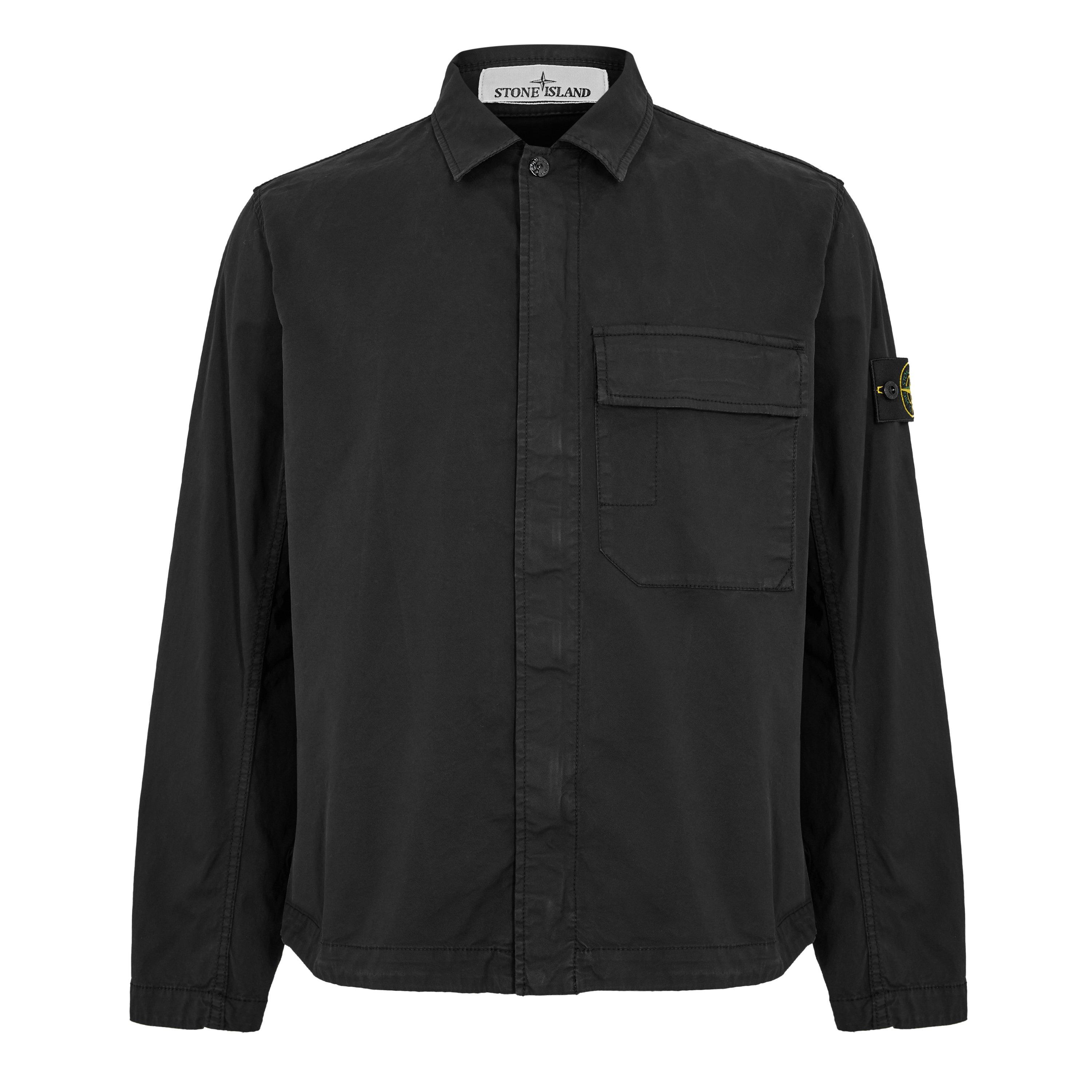 Black V0029 - Stone Island - Men's GD Overshirt - 1