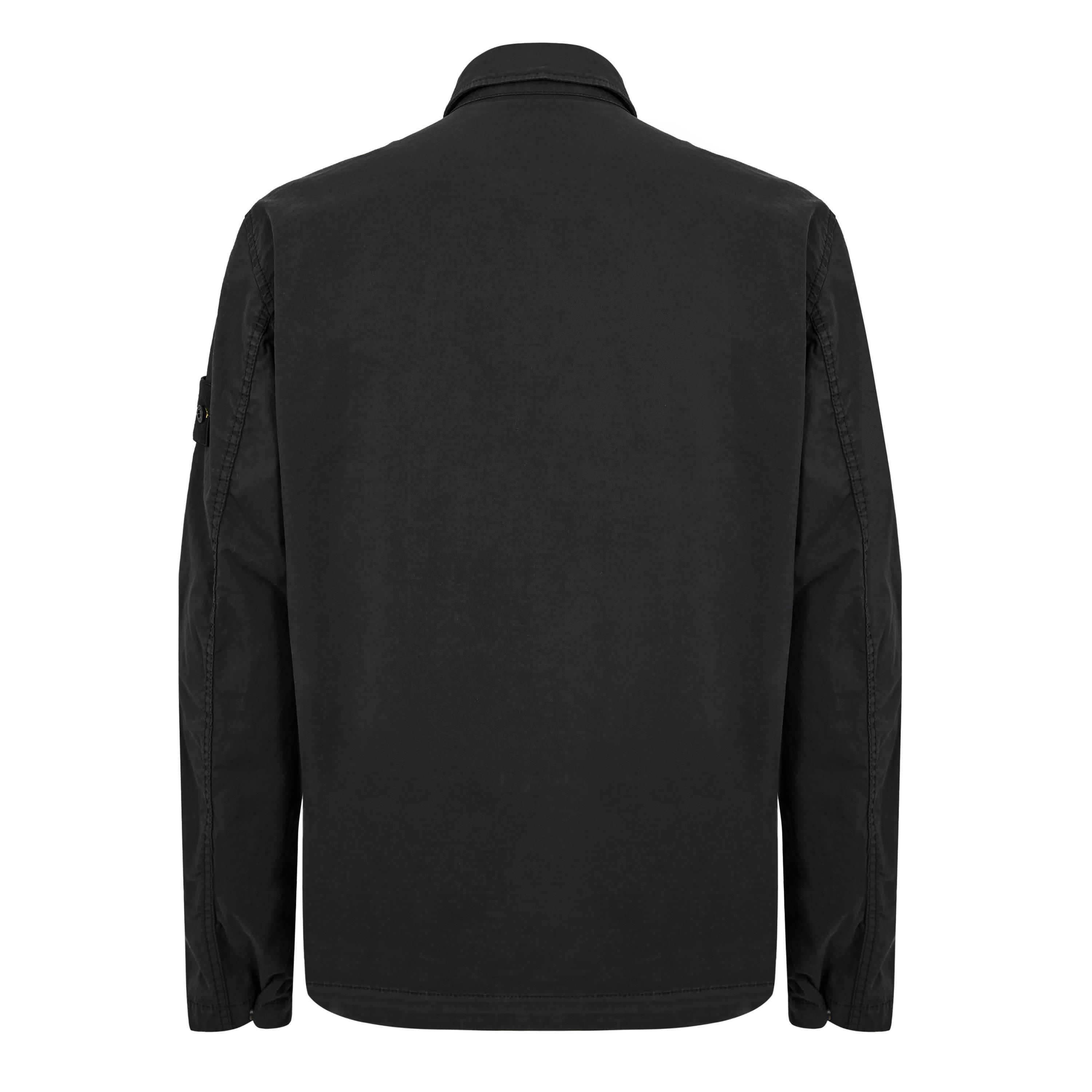Black V0029 - Stone Island - Stone GD Overshirt Sn62 - 2