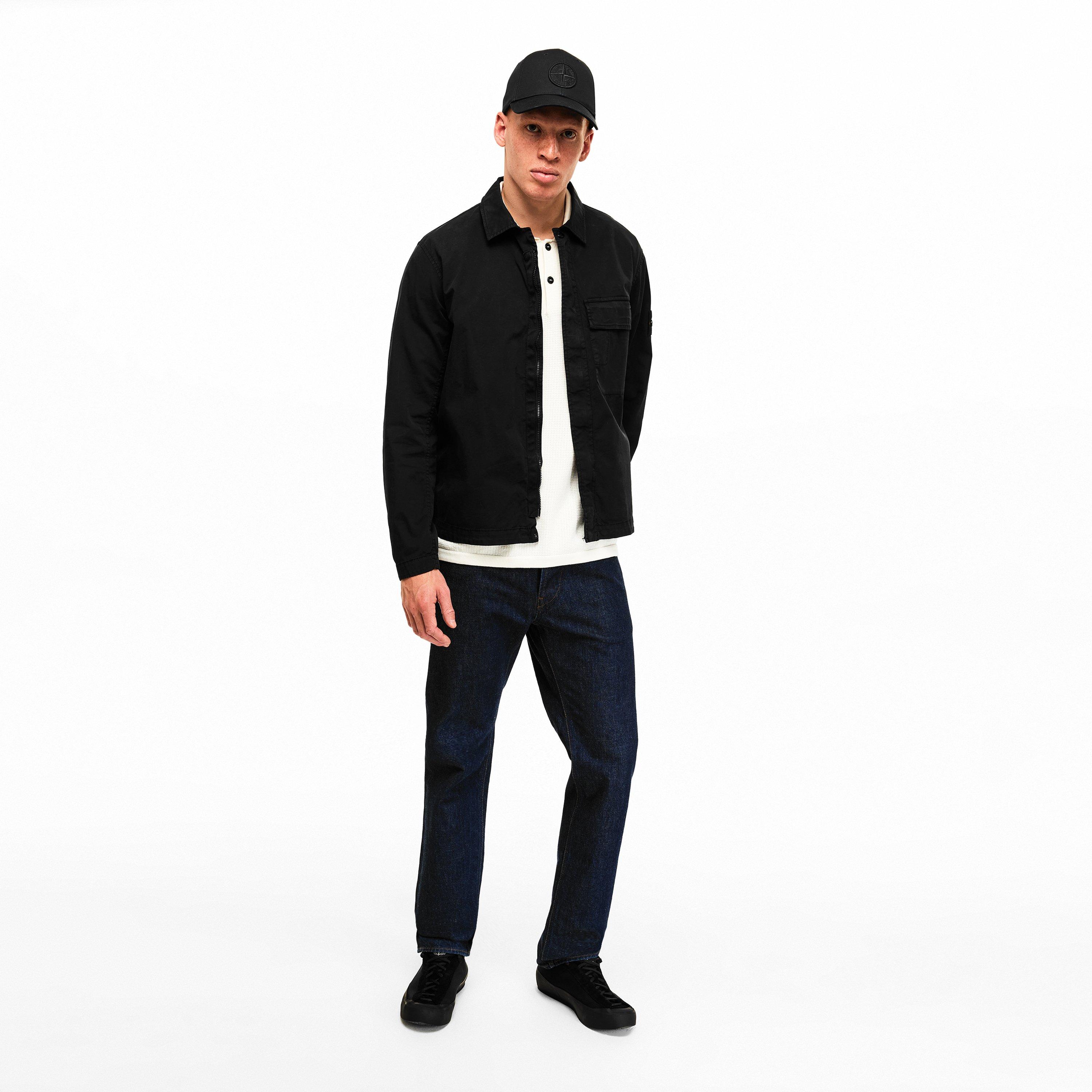 Black V0029 - Stone Island - Men's GD Overshirt - 6