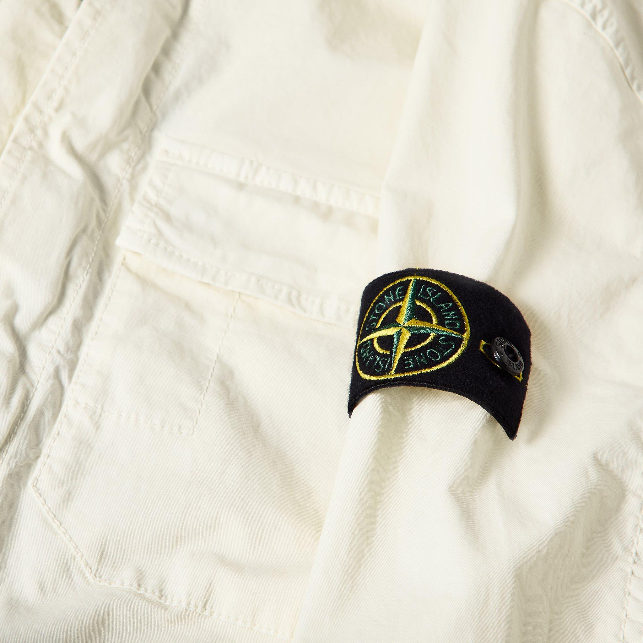 Ivory V0093 - Stone Island - Men's GD Overshirt - 5