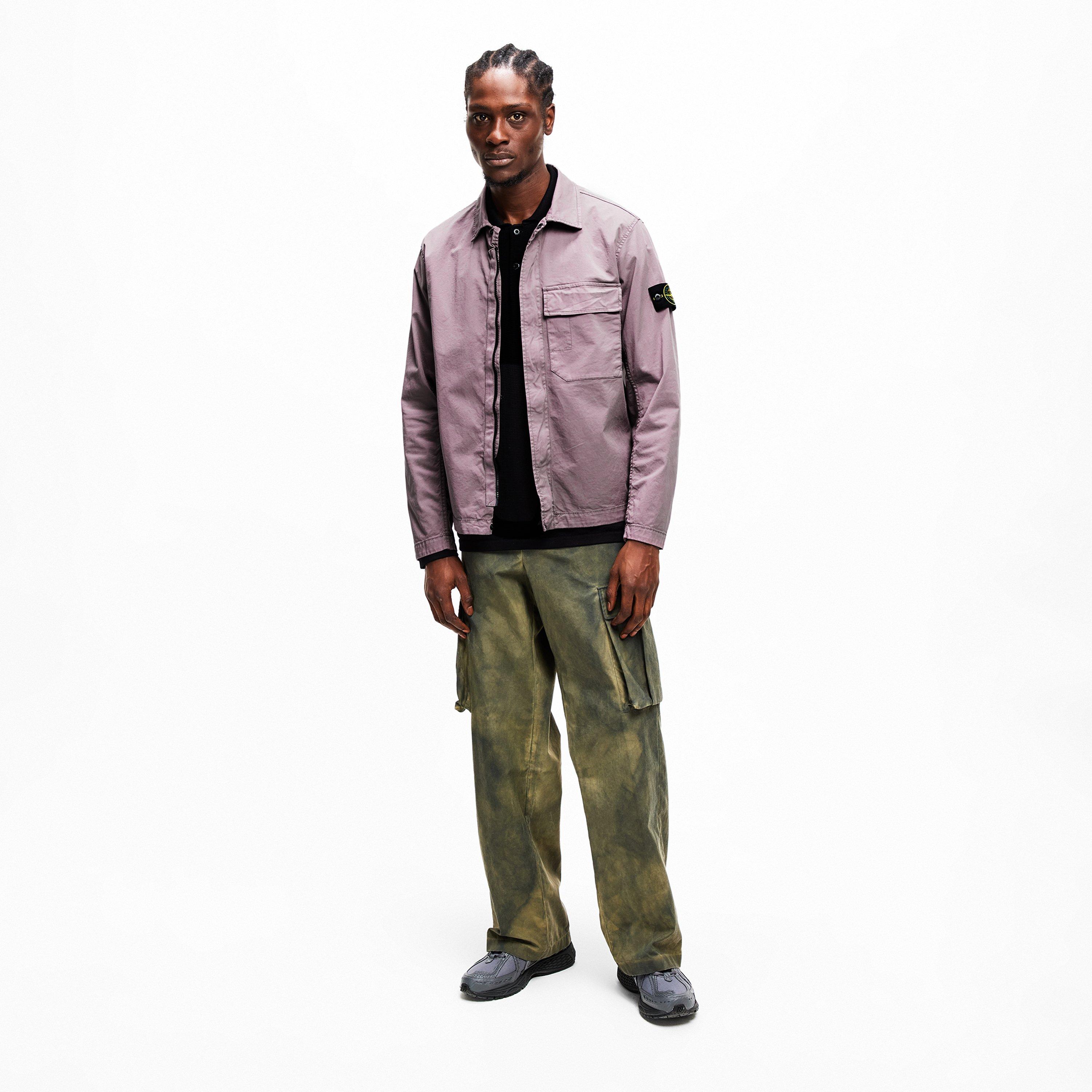 Purple Gr V008F - Stone Island - Men's GD Overshirt - 6