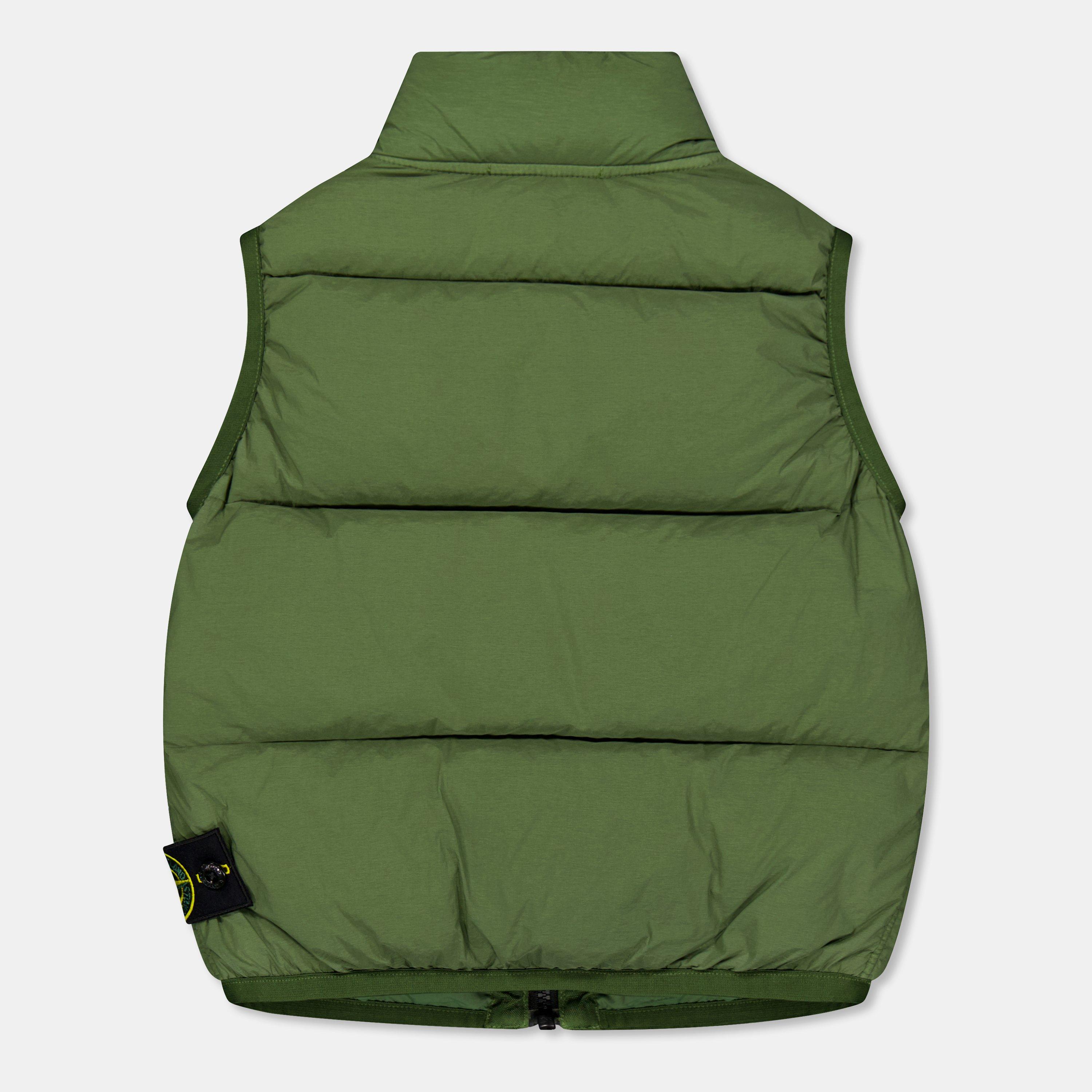 Salvia V0055 - Stone Island - Kids' Tunnel Quilted Sleeveless Gilet - 2