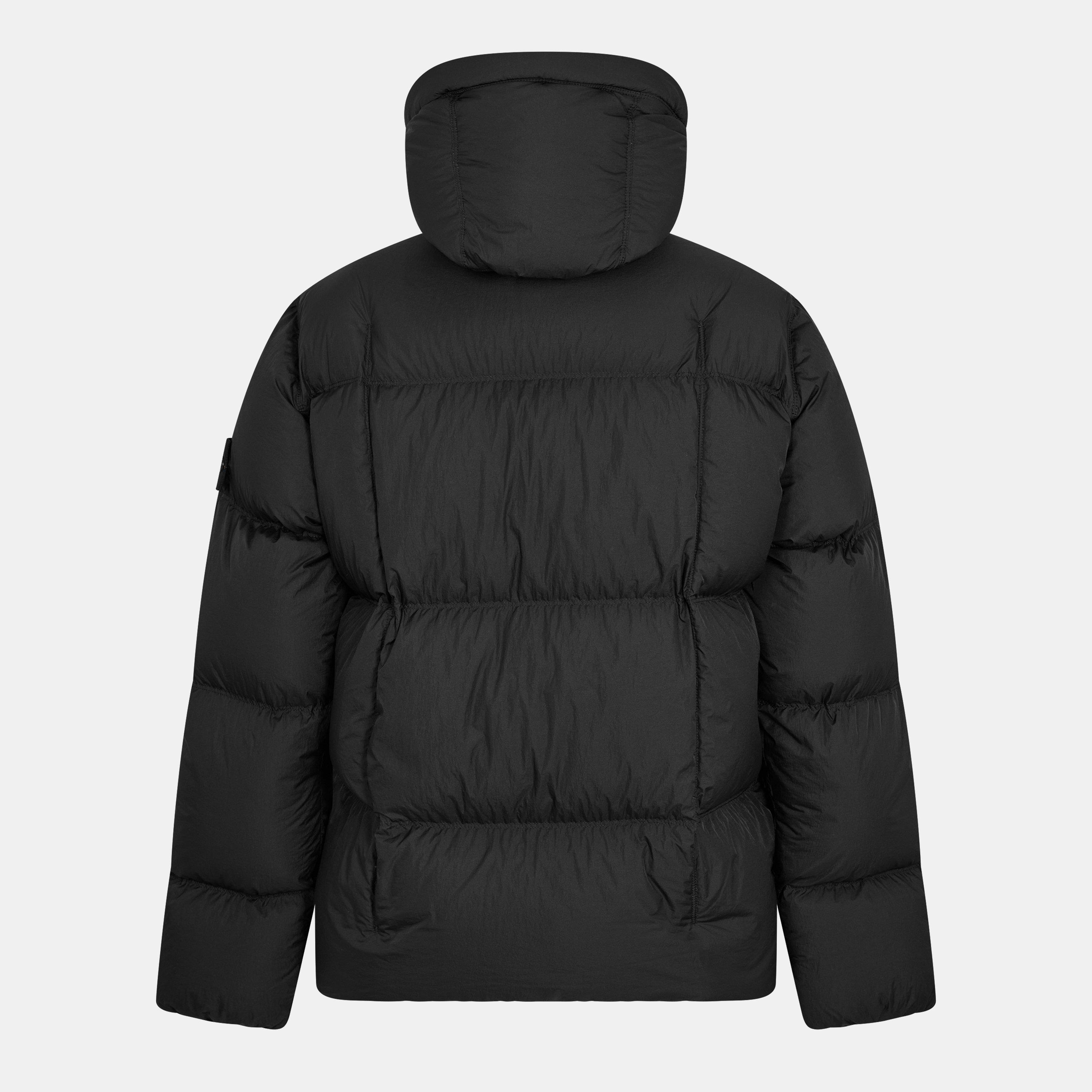 Black V0029 - Stone Island - Stone Seam Fade Puff Sn62 - 2