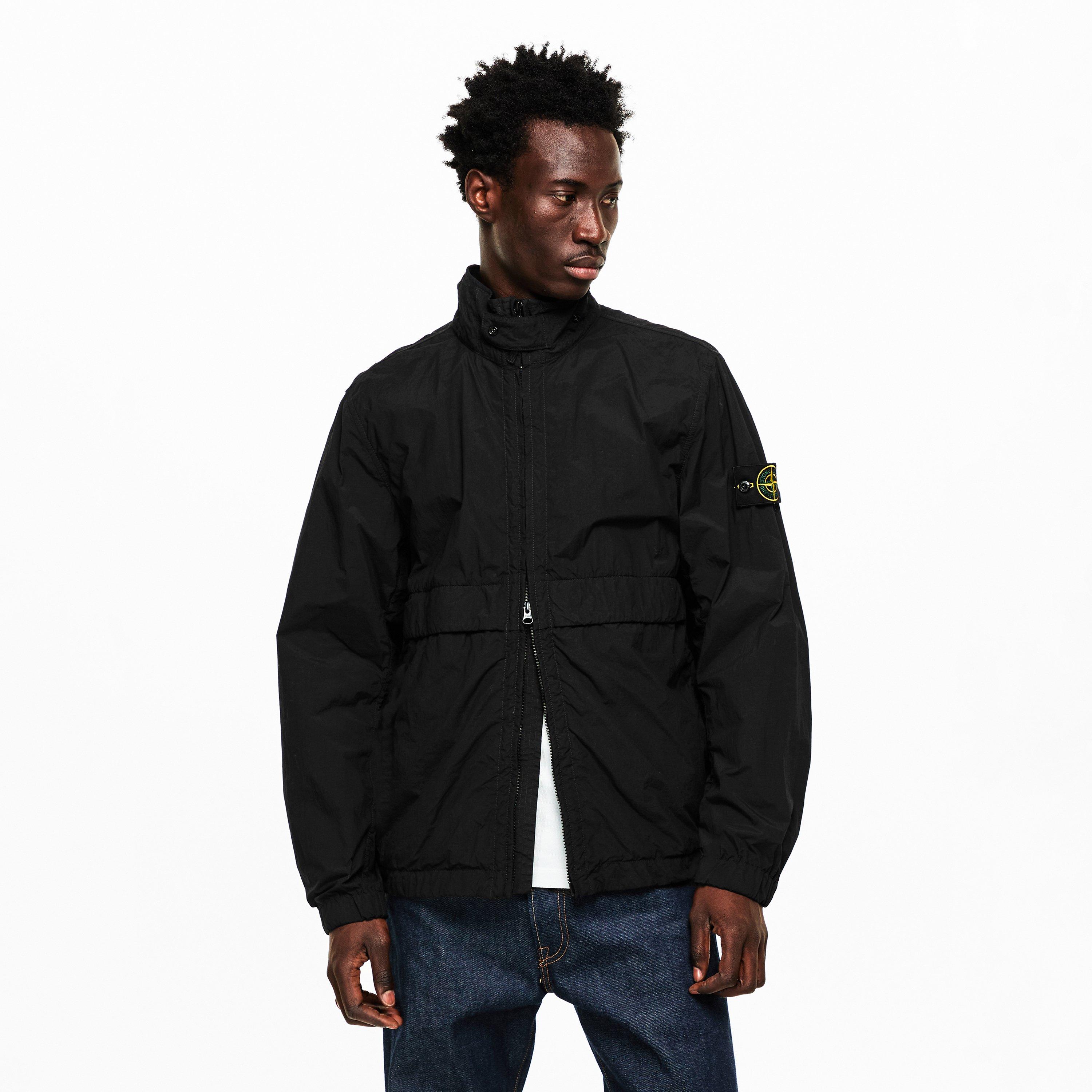 Black V0029 - Stone Island - Men's Harrington Jacket - 3