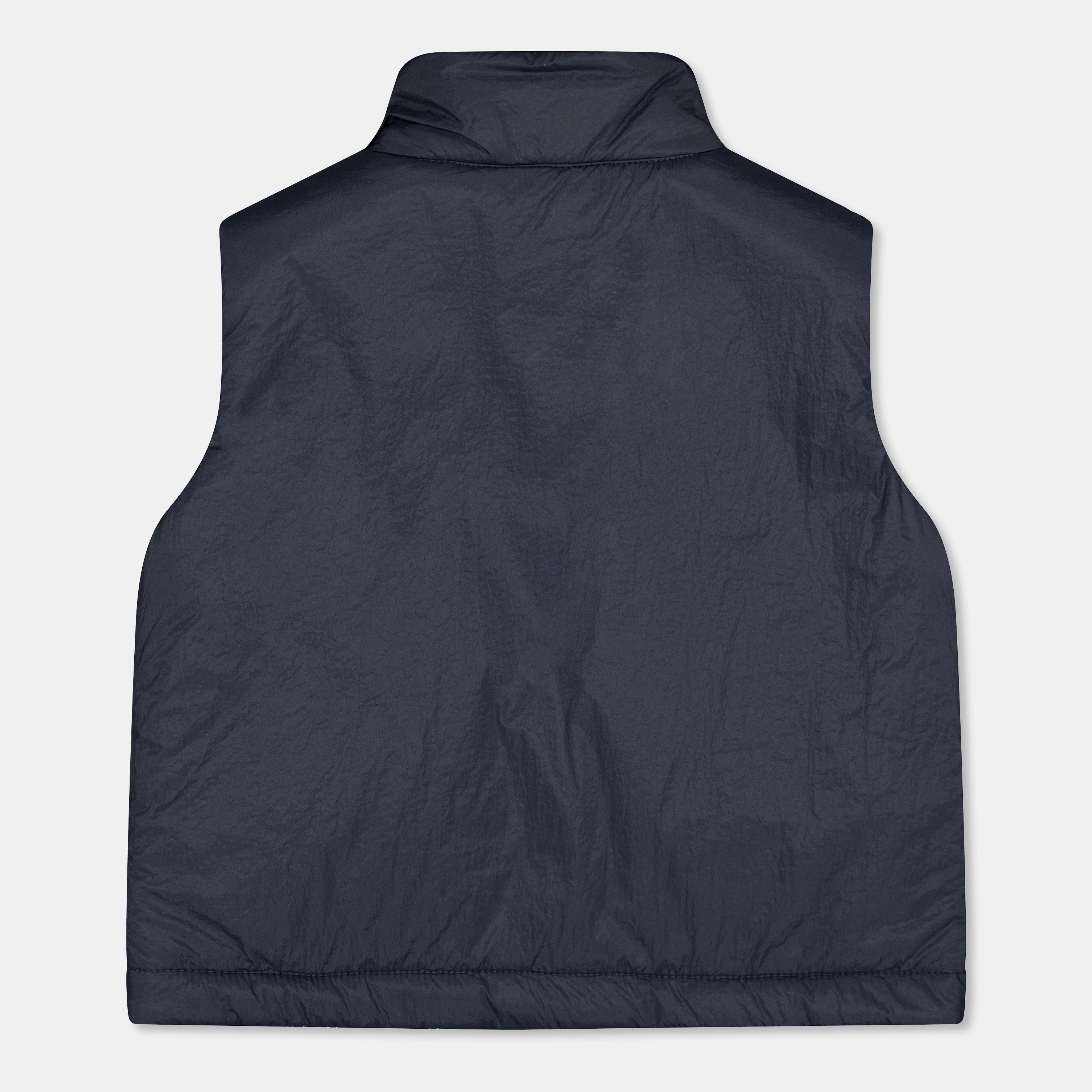 Navy V0020 - Stone Island - Kids' Nylon Gilet - 2