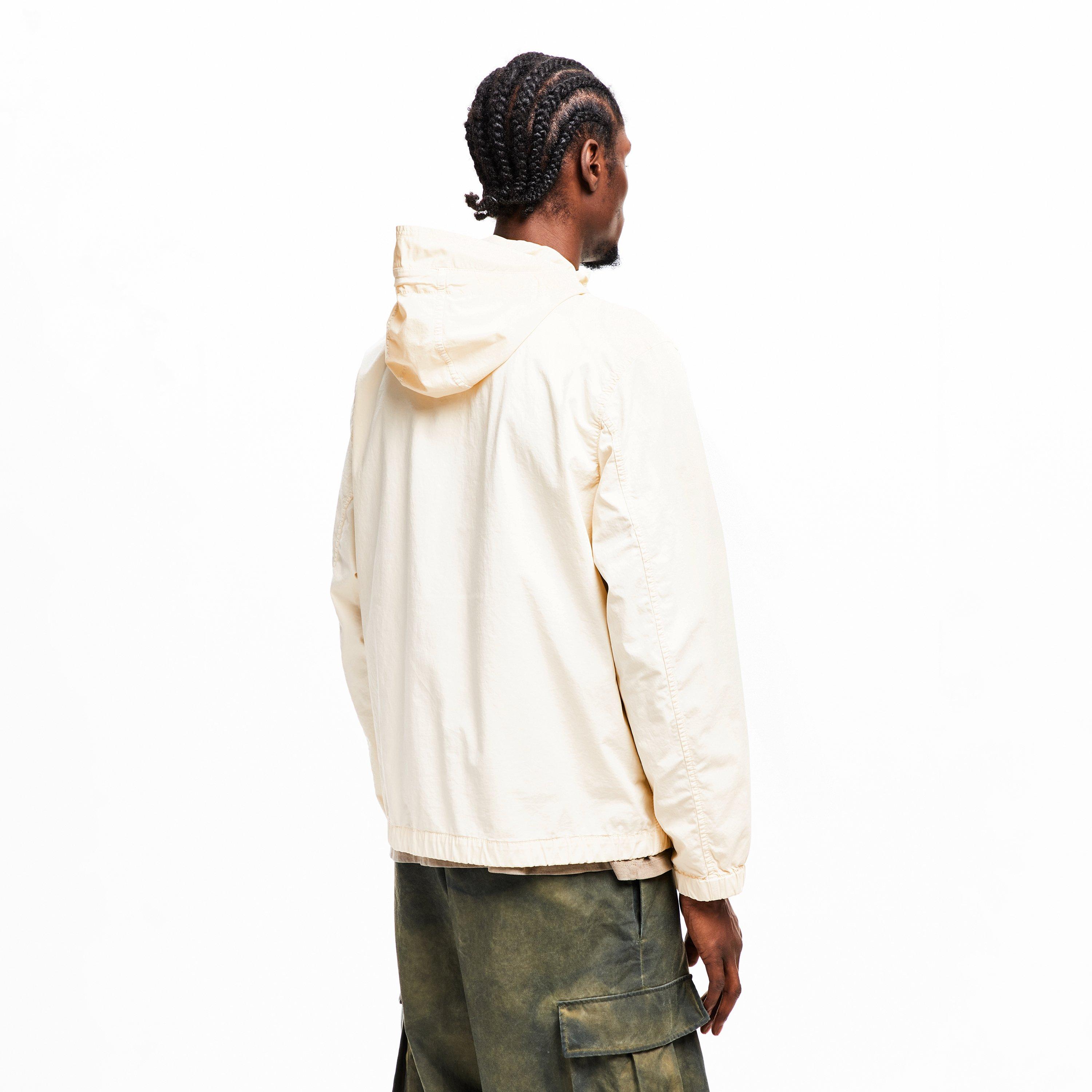 Ivory V0093 - Stone Island - Men's GD Hood Overshirt - 4