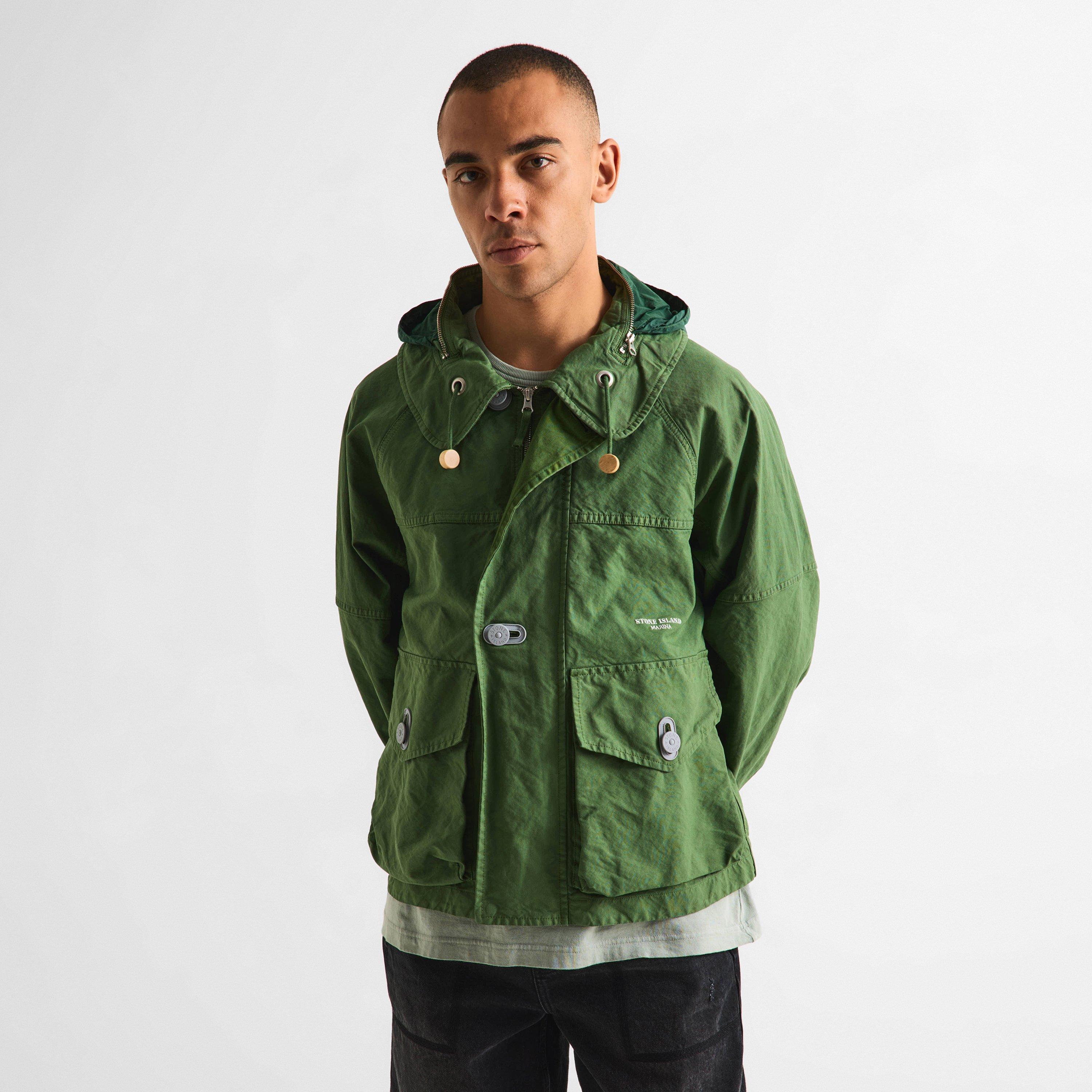 Q Green V005I - Stone Island Marina - Mens Marina Coach Jacket - 3