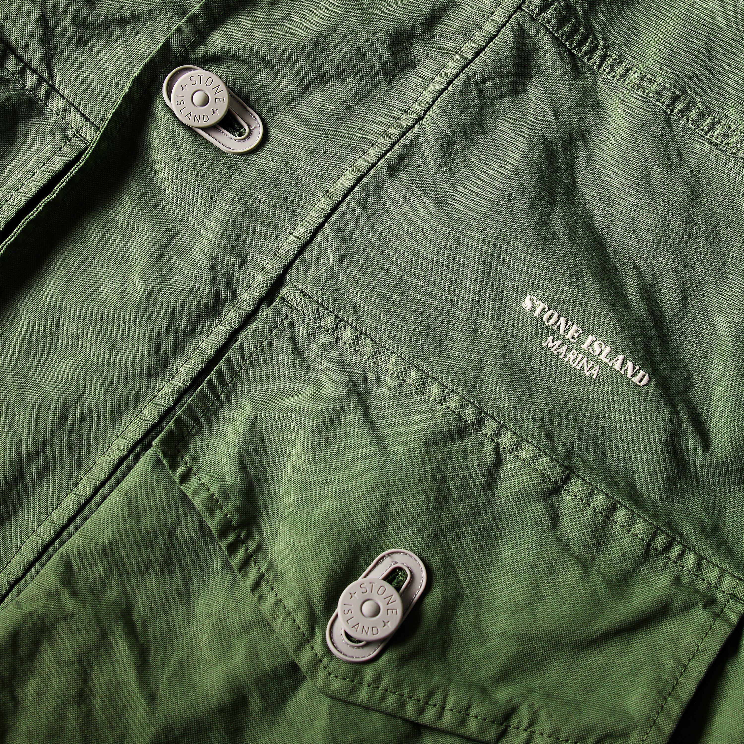 Q Green V005I - Stone Island Marina - Mens Marina Coach Jacket - 5