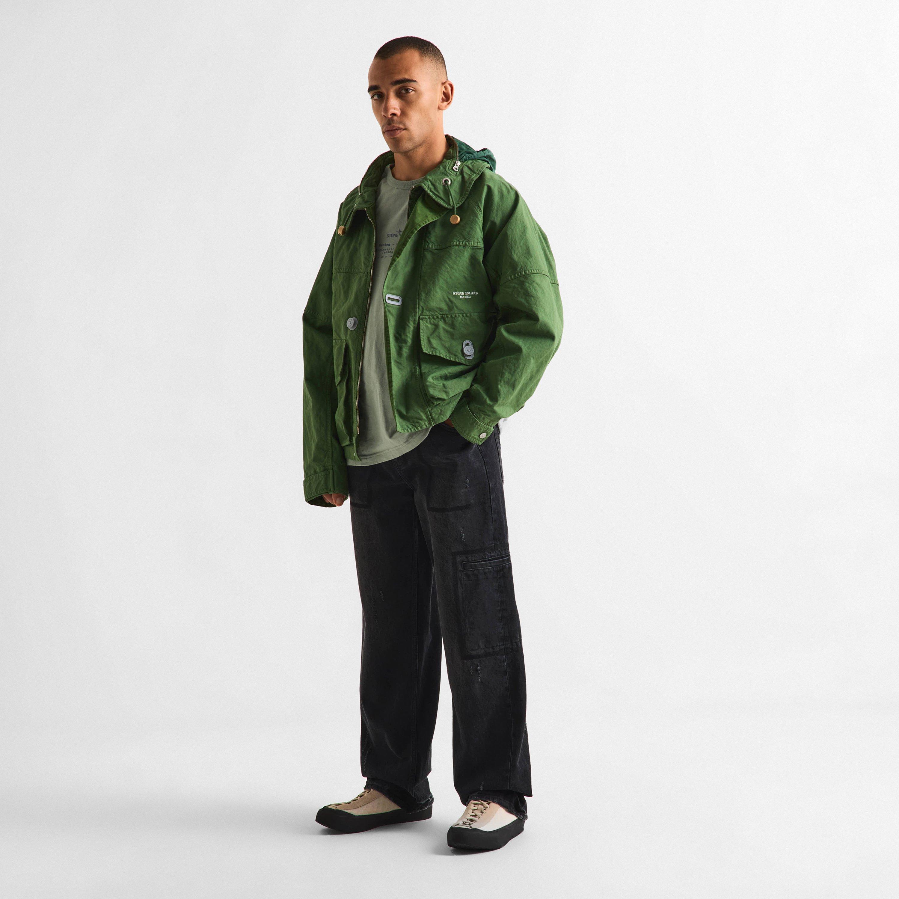 Q Green V005I - Stone Island Marina - Mens Marina Coach Jacket - 6