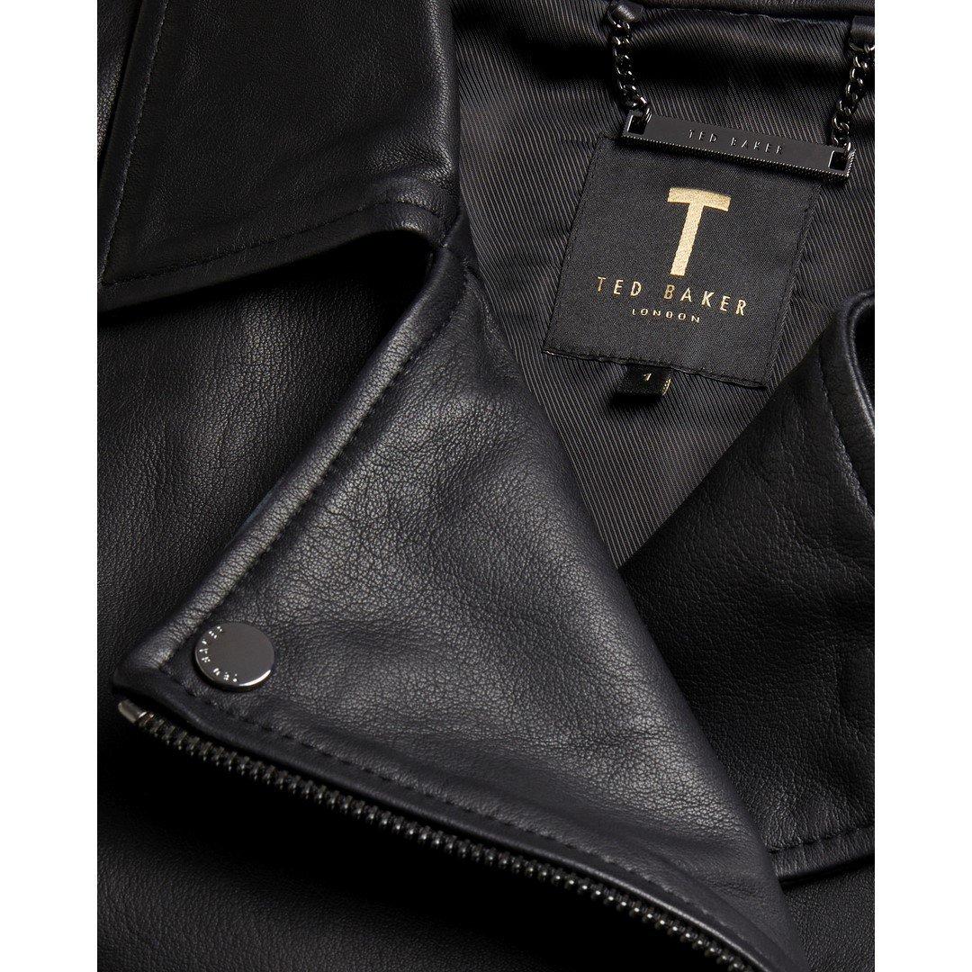 Ted Baker Lizia Biker Jacket Leather Jackets Cruise Fashion