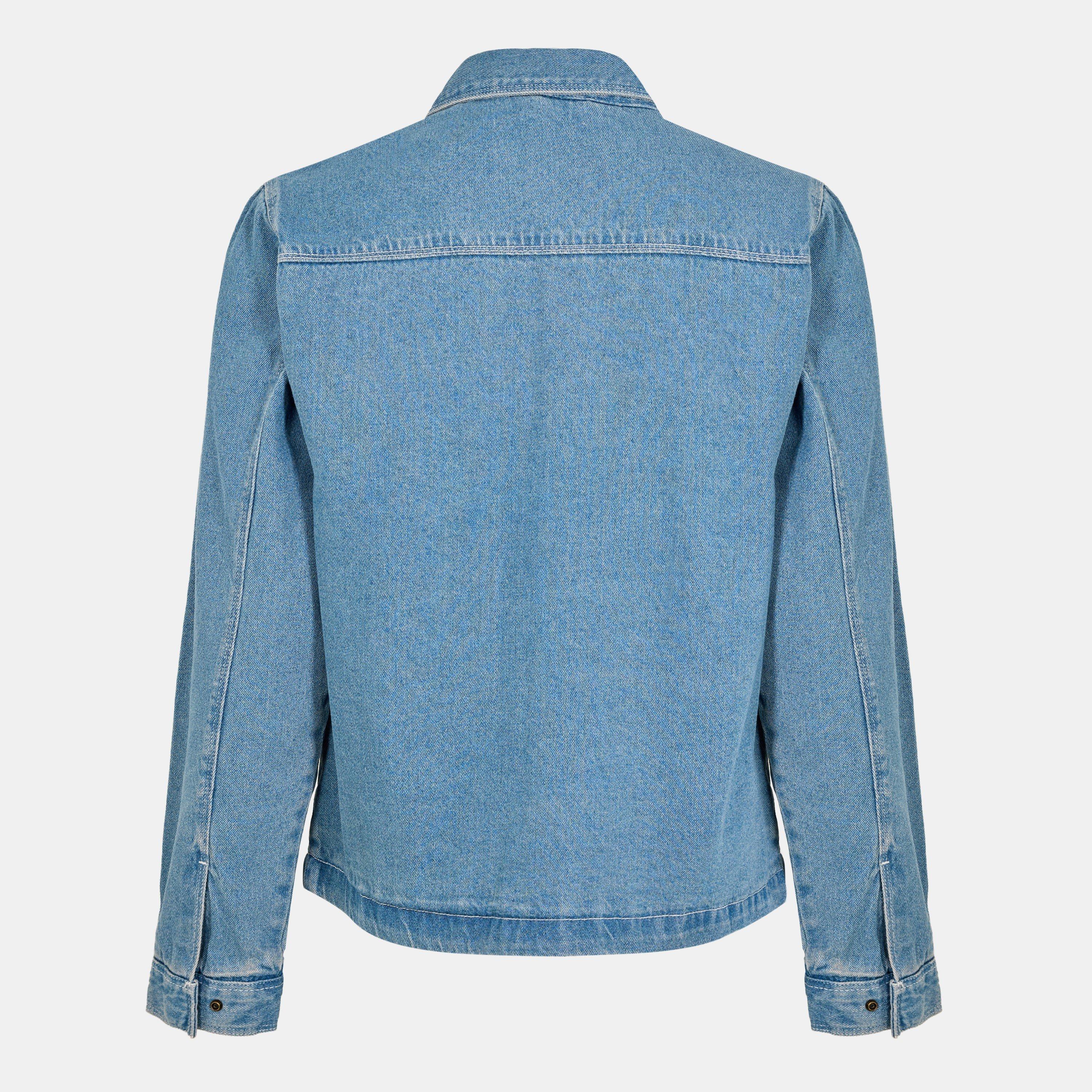 Stonewash/Blue - Vans - Adults Mcavoy Station Stonewash Structured Denim Jacket - 2