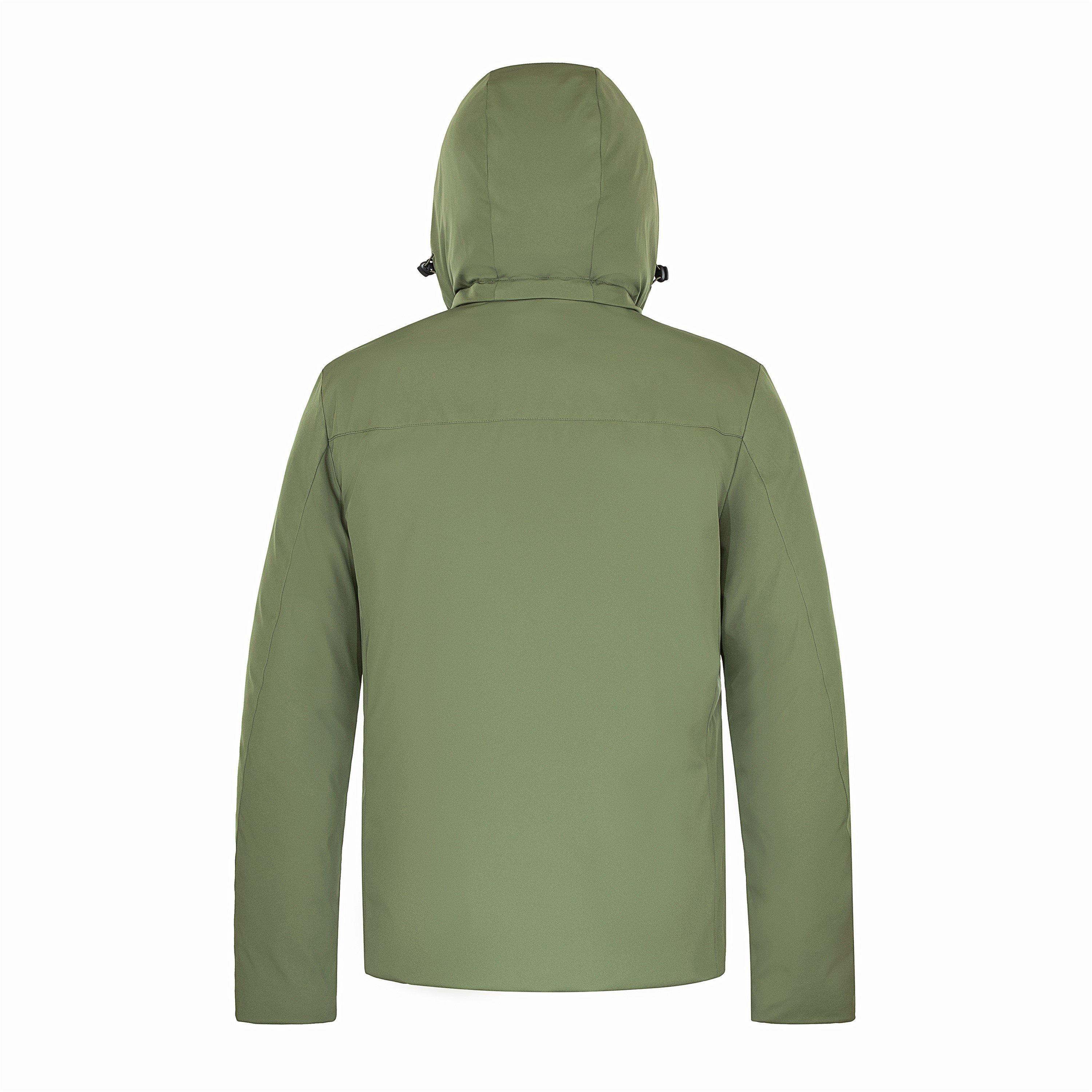 Verde/Marinho - Cape Heights - Men's Short Lite Puffer Jacket - 2