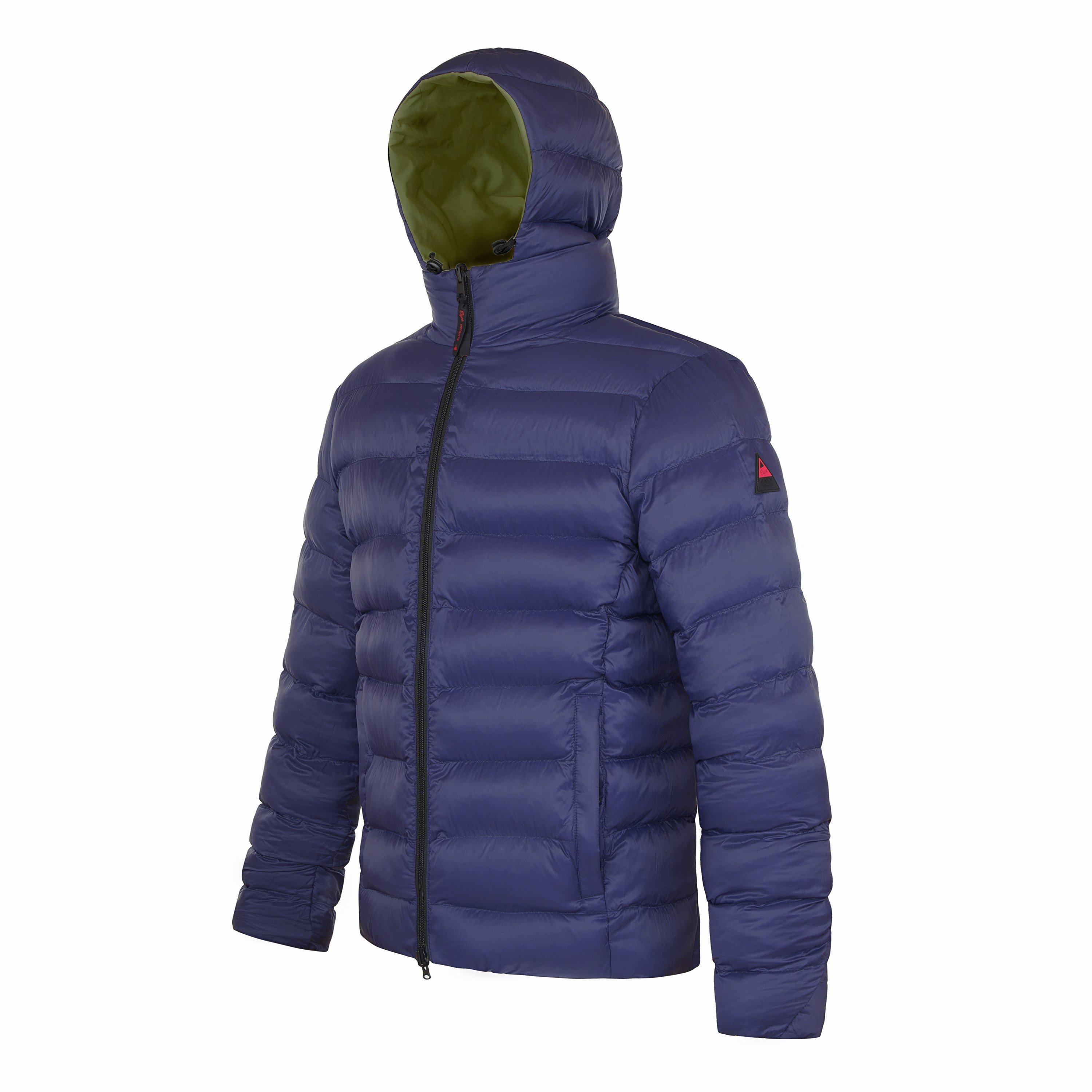 Verde/Marinho - Cape Heights - Men's Short Lite Puffer Jacket - 7