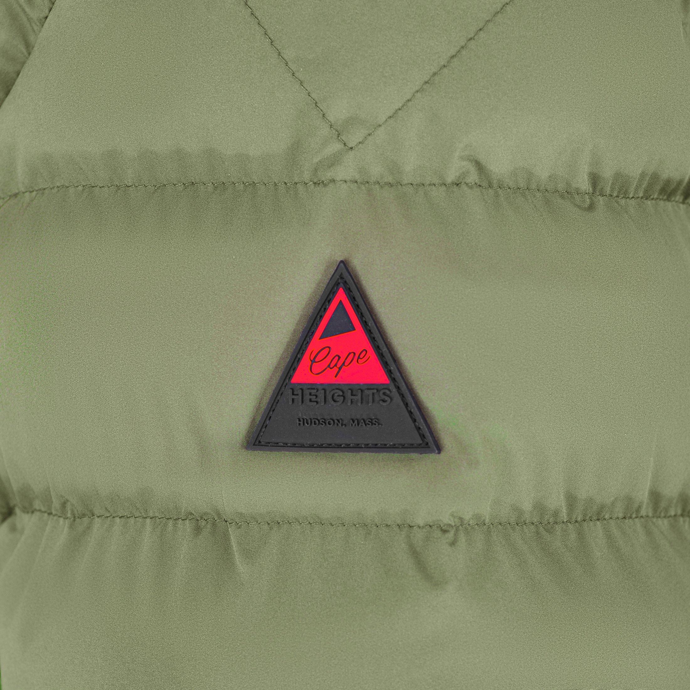 Green/Black - Cape Heights - Men's Short Puffer Jacket - 4