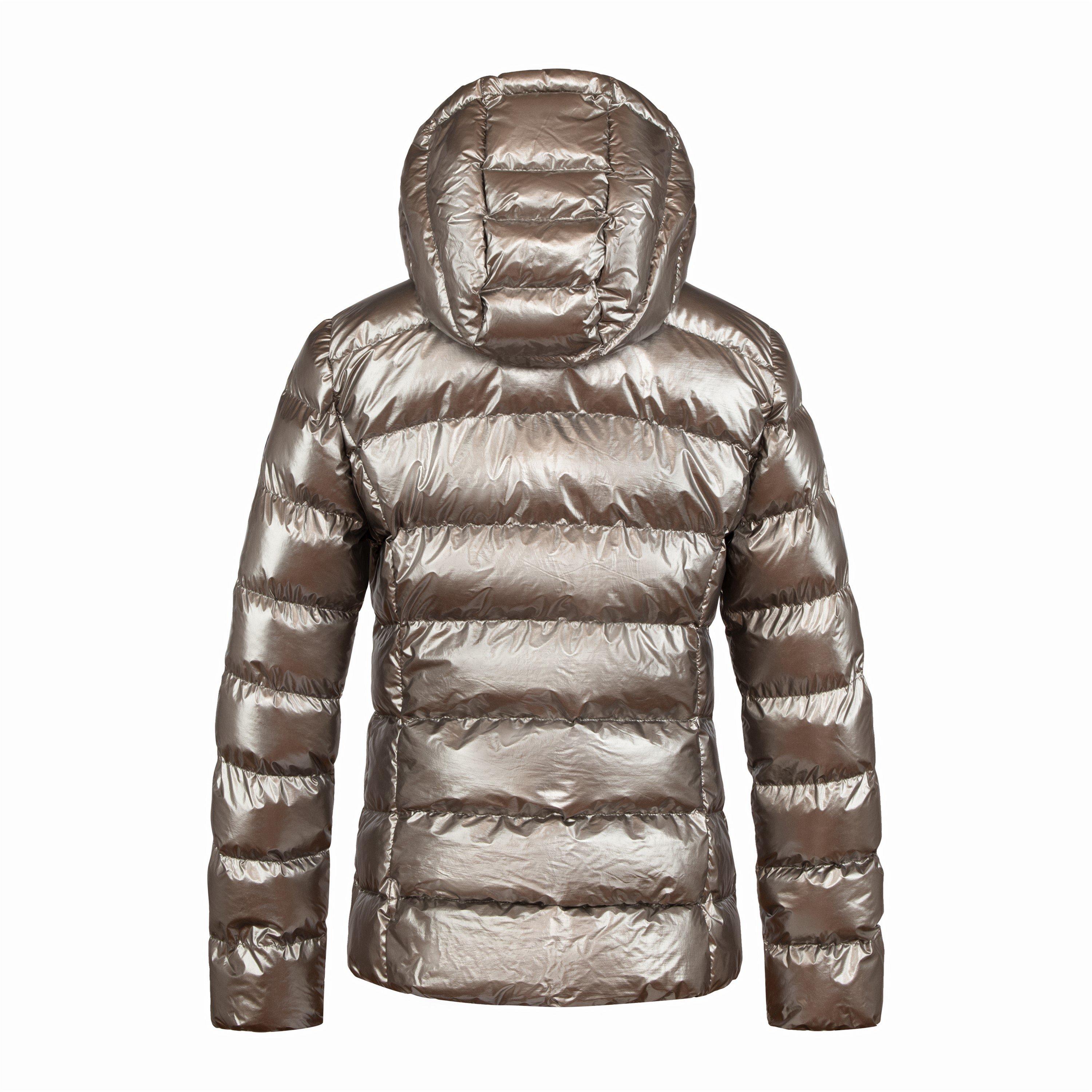 Srebrno/crno - Cape Heights - Women's Short Baffle Puffer Jacket - 2