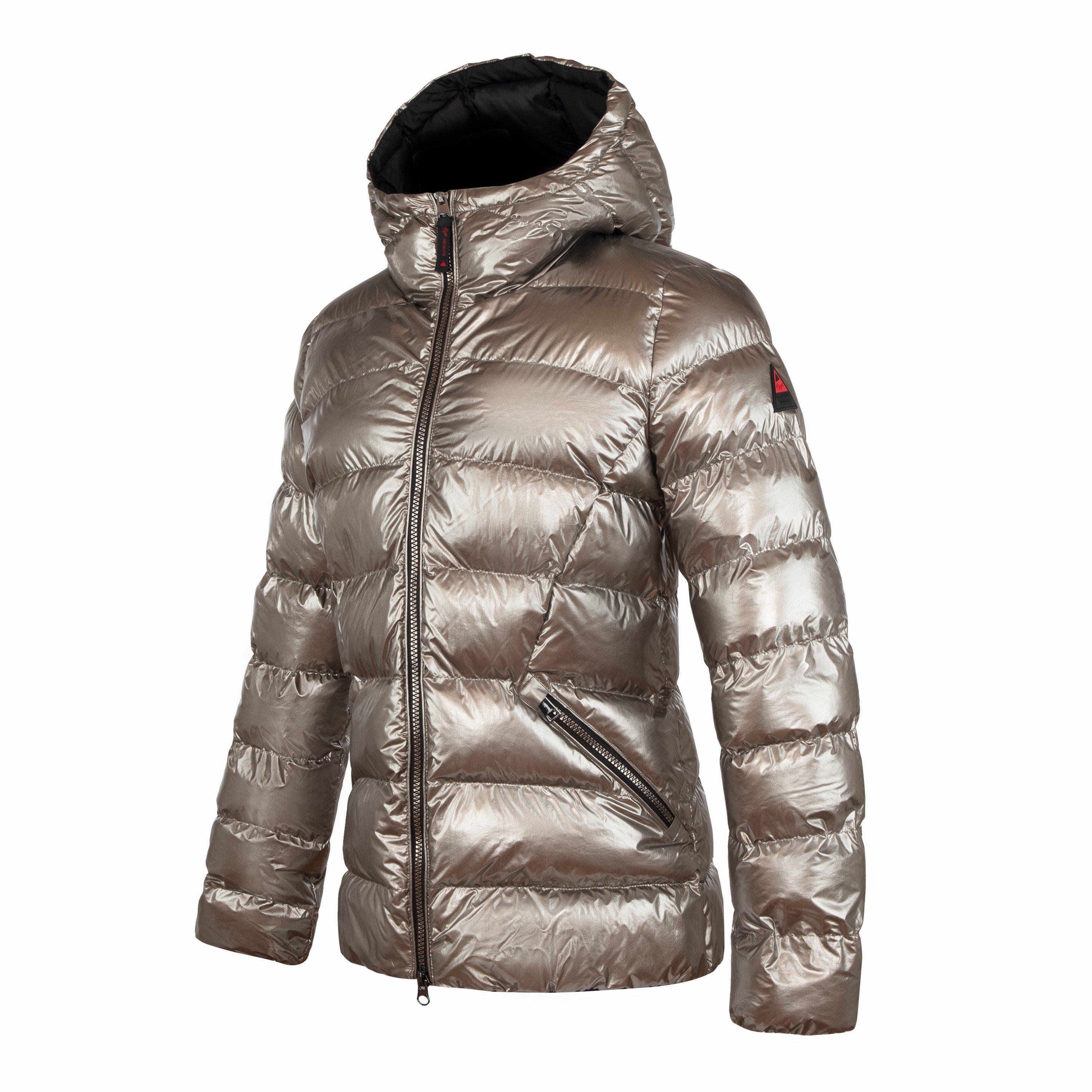 Srebrno/crno - Cape Heights - Women's Short Baffle Puffer Jacket - 3