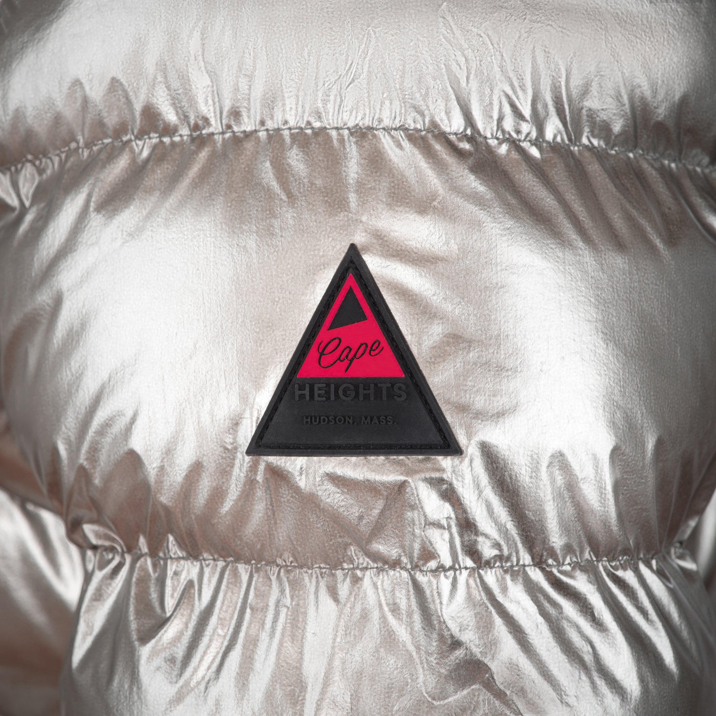 Srebrno/crno - Cape Heights - Women's Short Baffle Puffer Jacket - 4