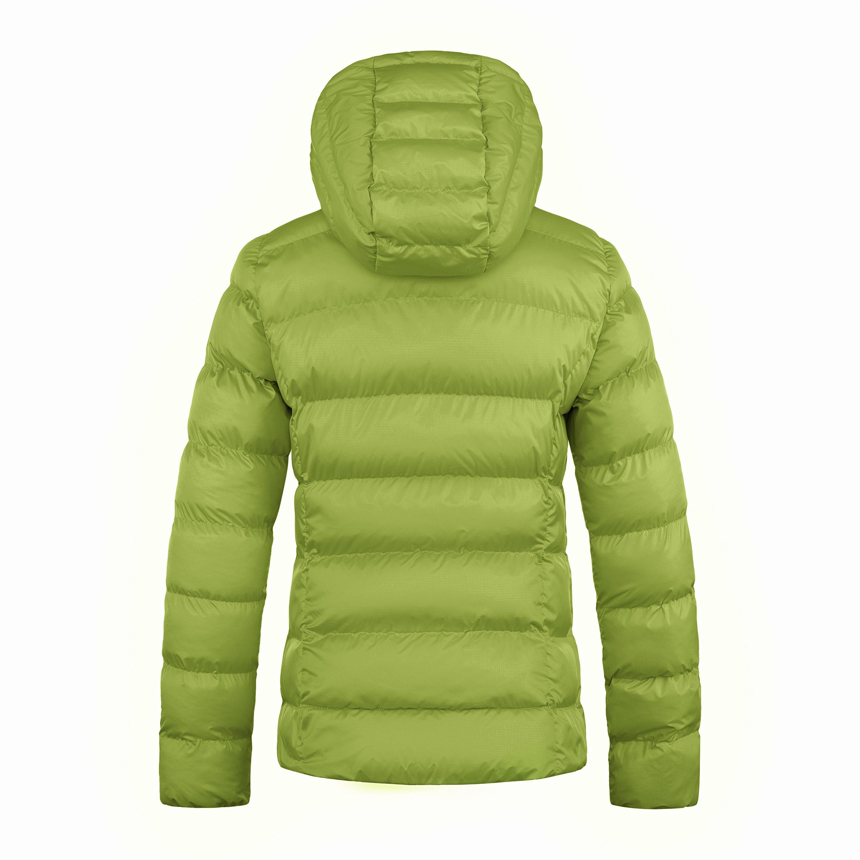 Pistach/Champ - Cape Heights - Women's Short Baffle Puffer Jacket - 2