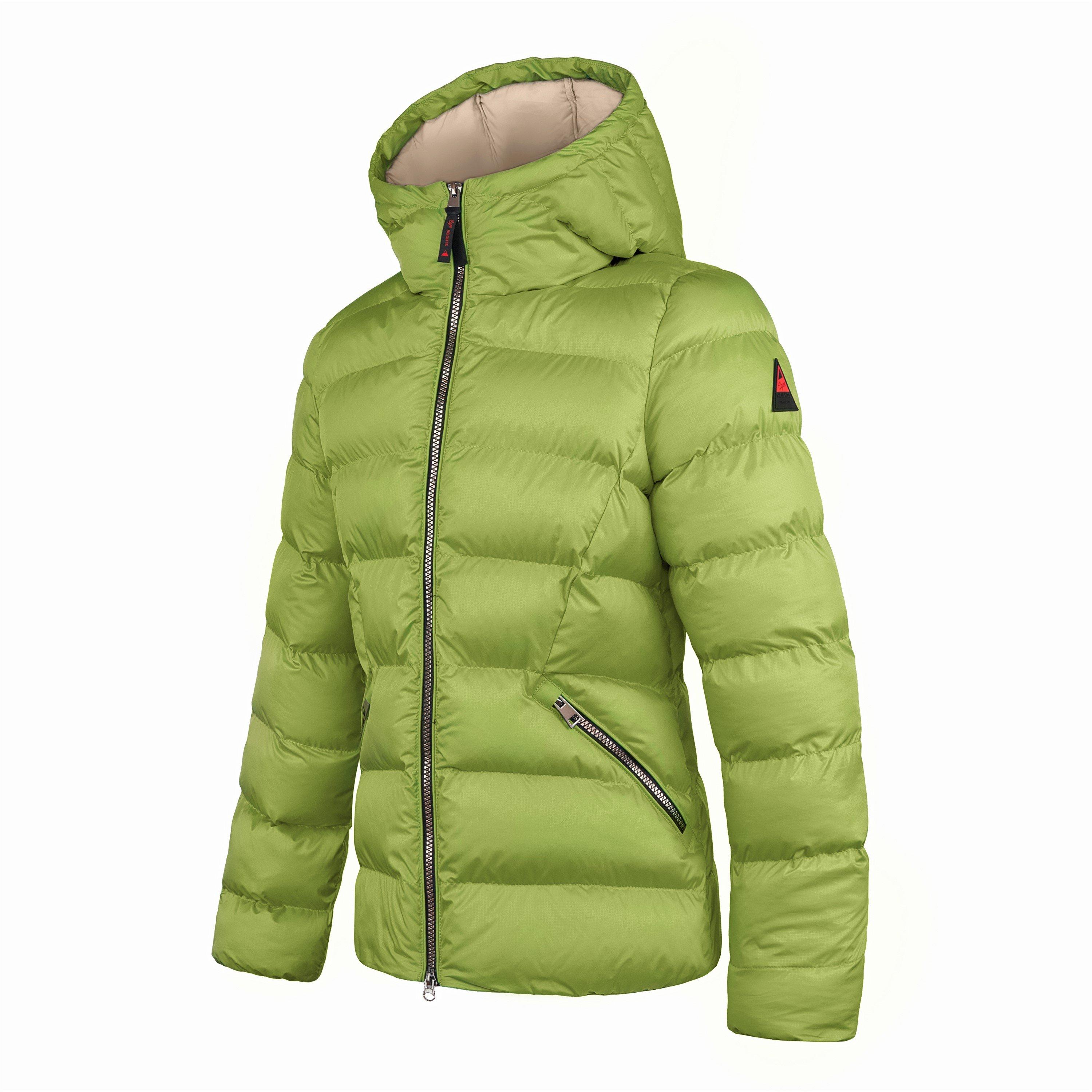 Pistach/Champ - Cape Heights - Women's Short Baffle Puffer Jacket - 3