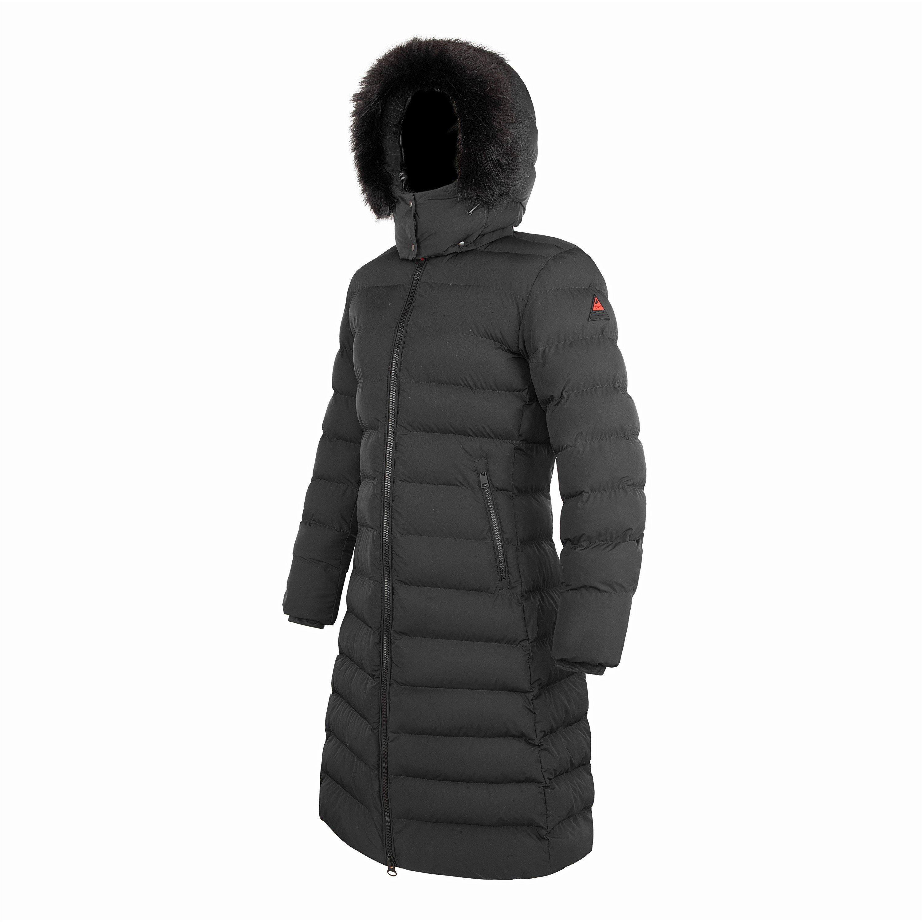Crno/Crno - Cape Heights - Fur Hood Puffer Jacket - 3