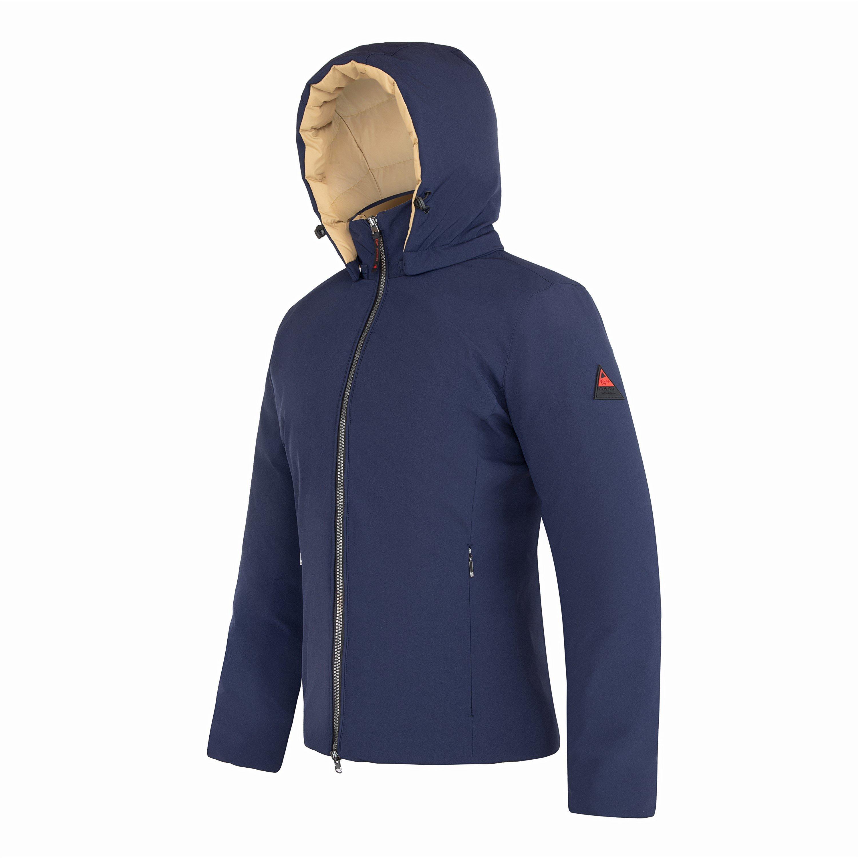 Blu navy/beige - Cape Heights - Women's Weather-Resistant Insulated Short Puffer Jacket - 3