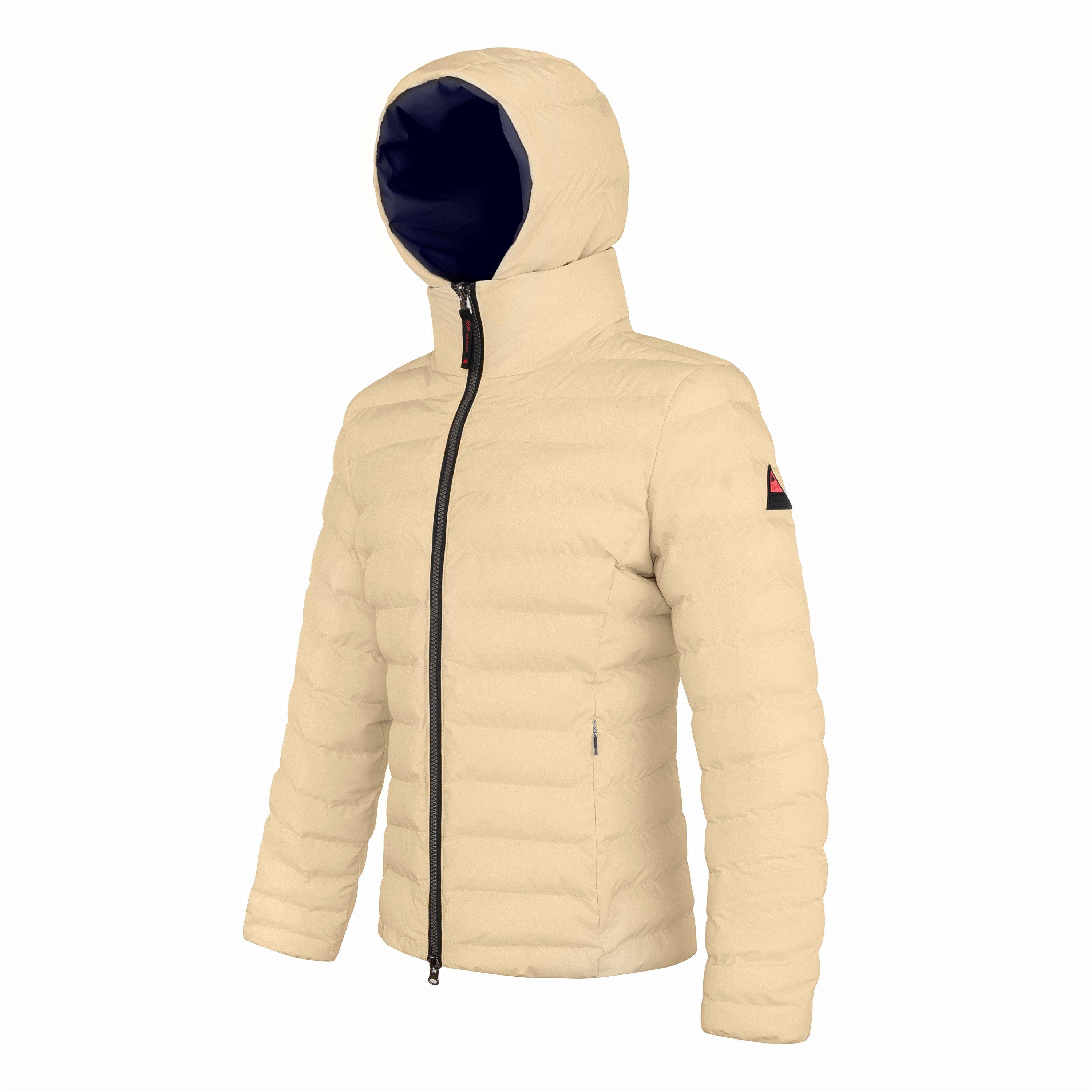 Blu navy/beige - Cape Heights - Women's Weather-Resistant Insulated Short Puffer Jacket - 7