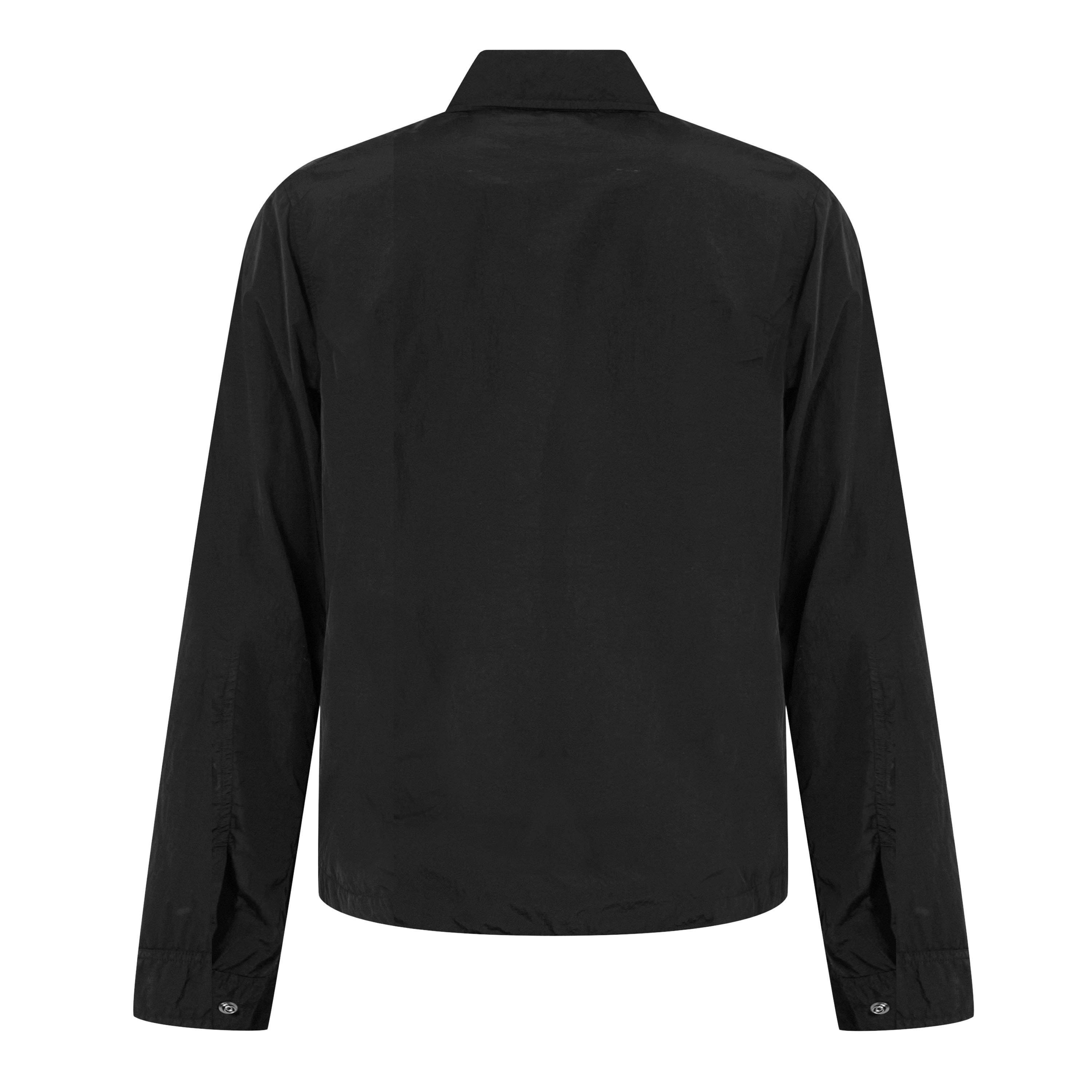 Black 999 - CP Company - Men's Chrome-R Long Sleeve Zip Overshirt - 2