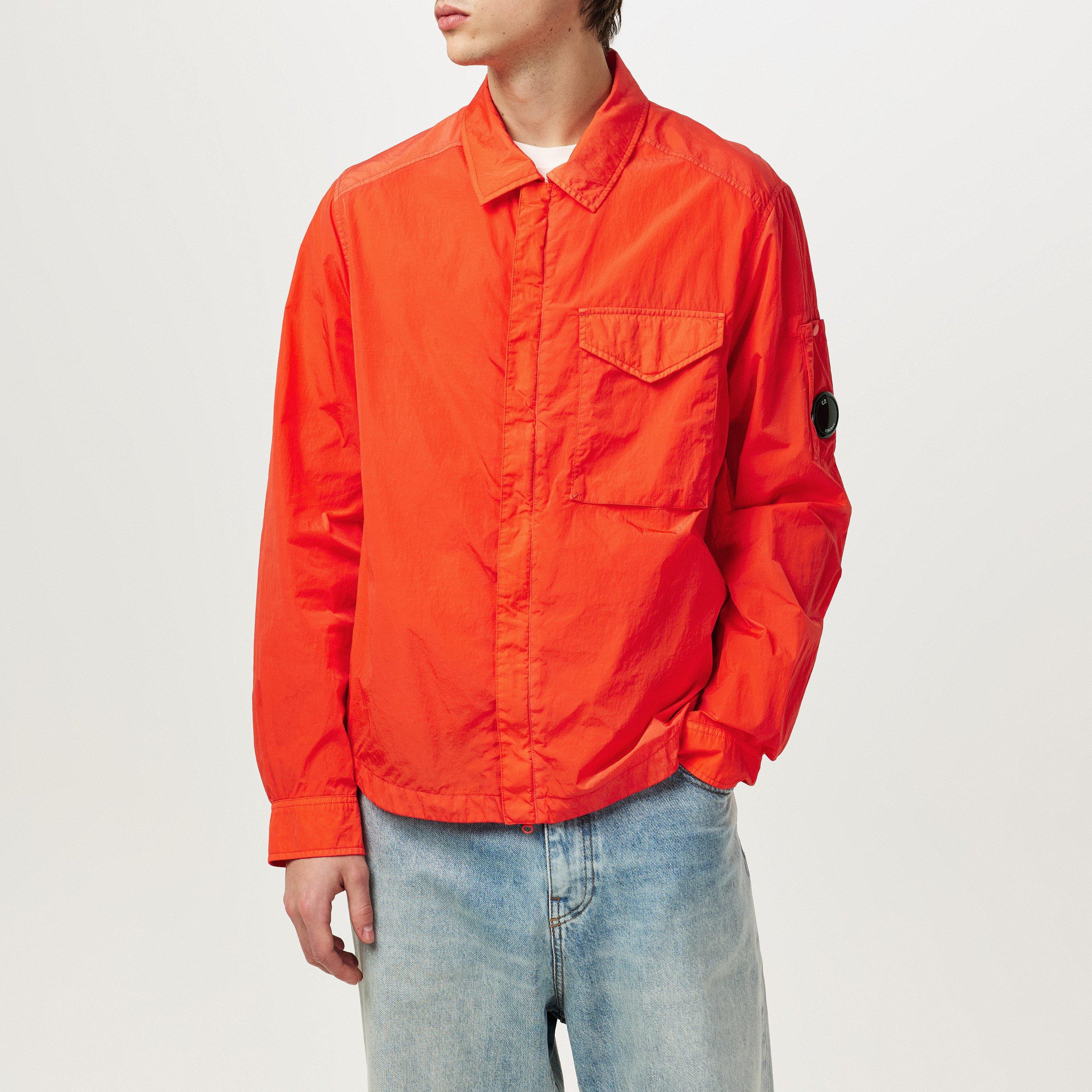 Cp Company Men's Chrome-R Long Sleeve Overshirt - Poinciana 547 - L (50)