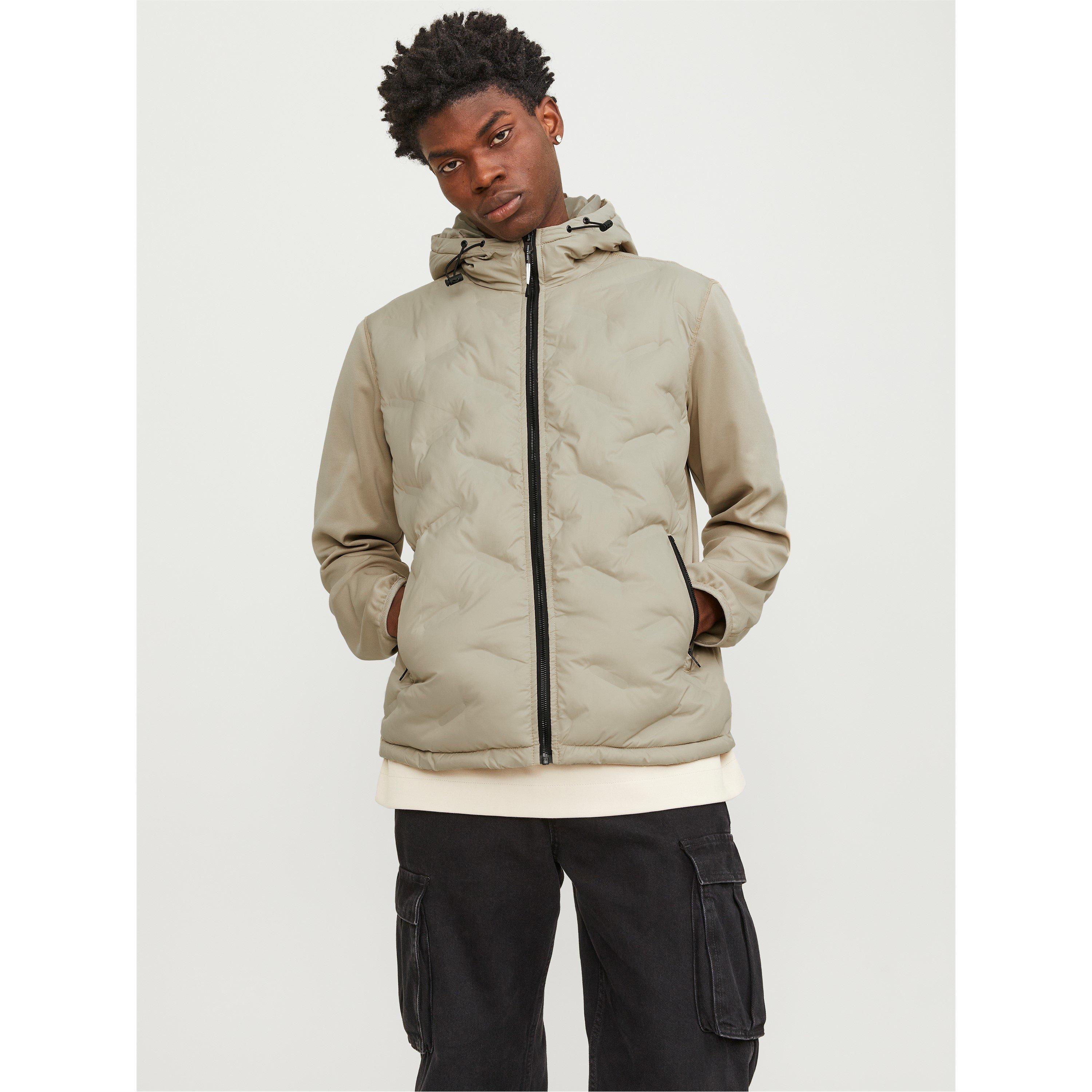 Jack And Jones Men's Lightweight Hybrid Jacket - Crockery - S