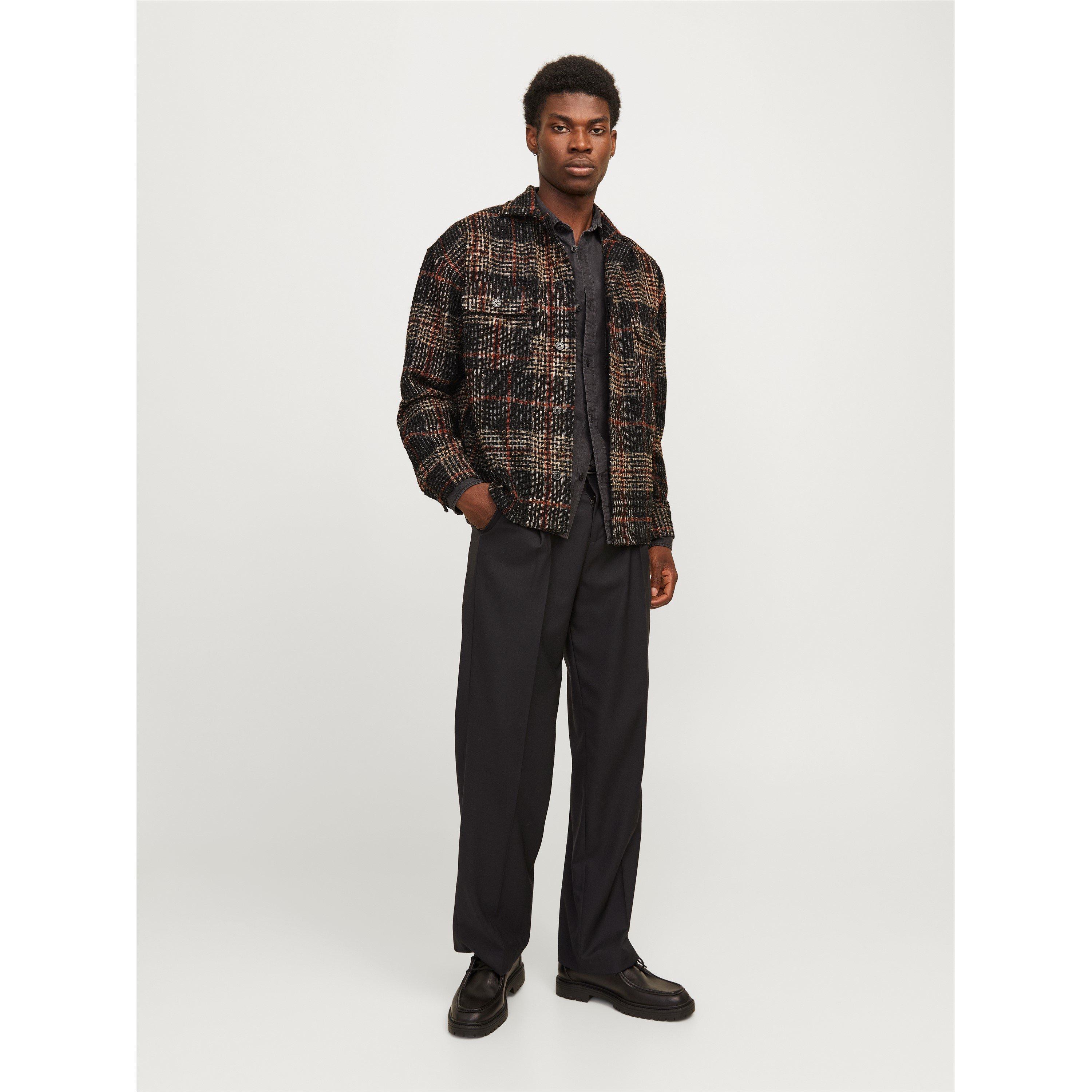 Black - Jack and Jones - Boucle Overshirt - 4