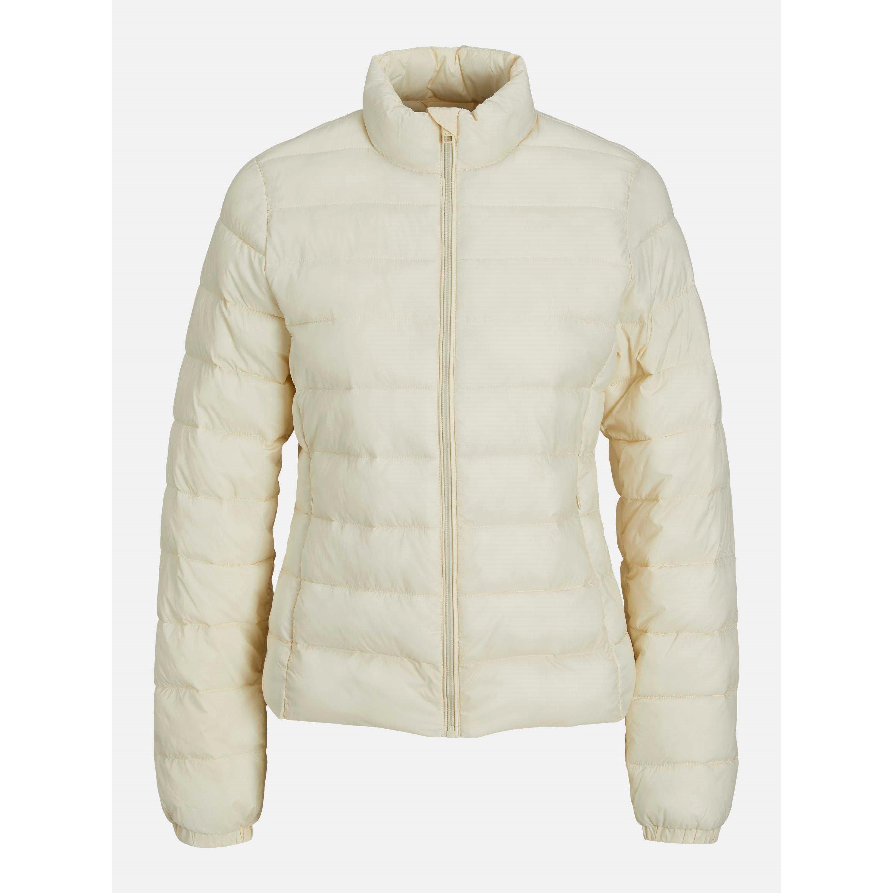 Jjxx Women's Lightweight Quilted Puffer Jacket - Seedpearl - 8 (XS)