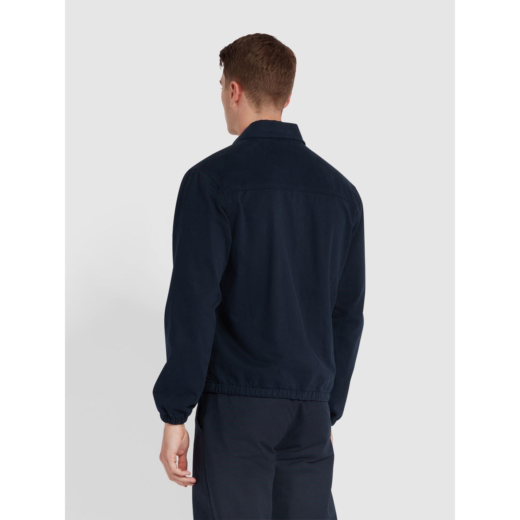 True Navy - Farah - Cane Blouson Overshirt - 3