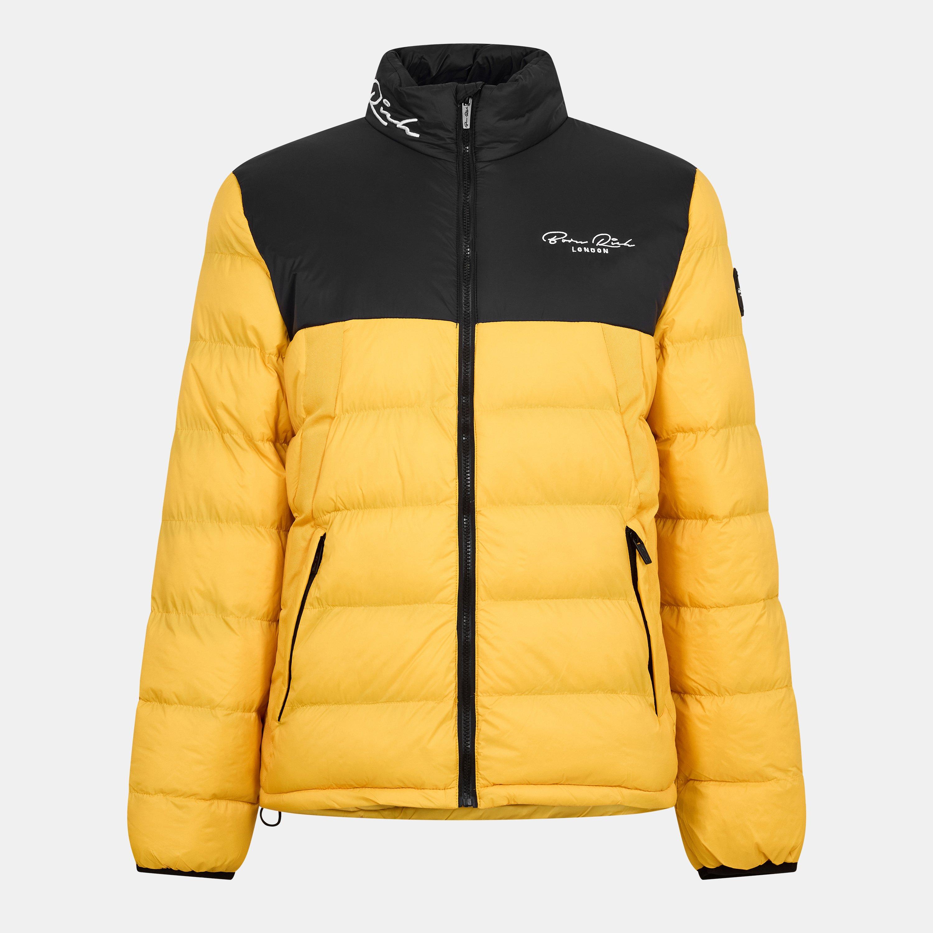 Yellow - Born Rich - Men's Lyden Puffer Jacket - 1