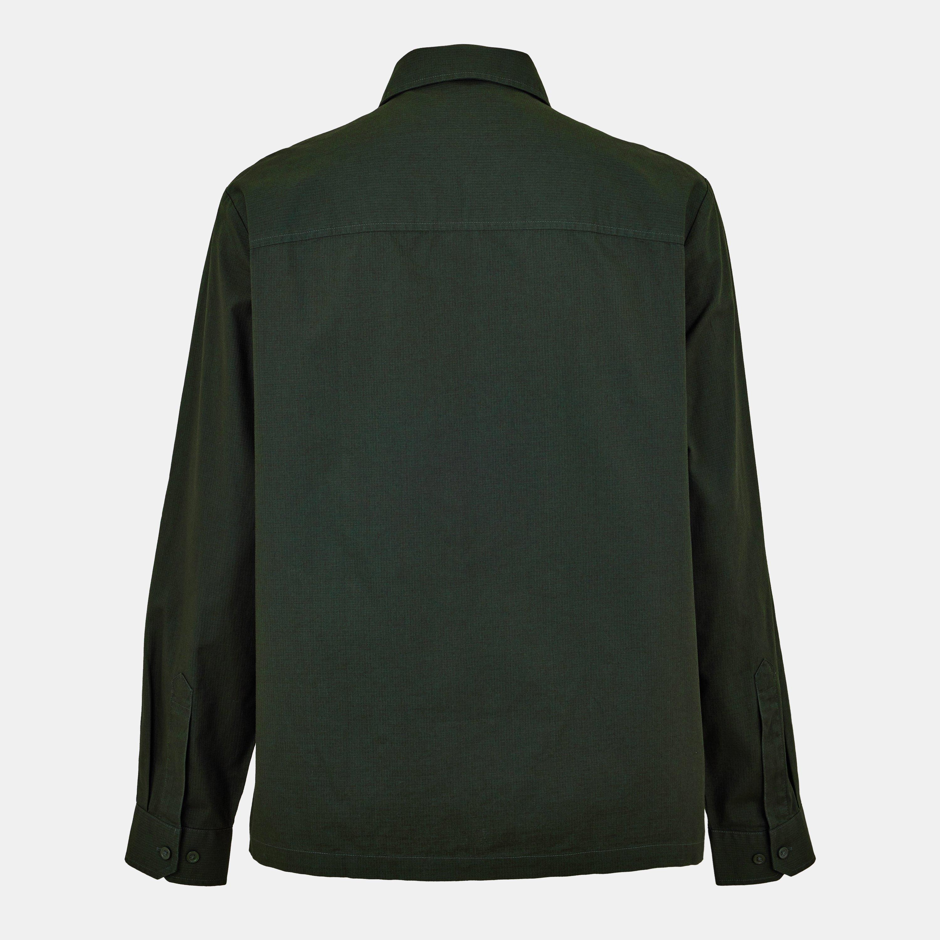 Evergreen - Farah - Radley Long Sleeve Zipped Overshirt - 2