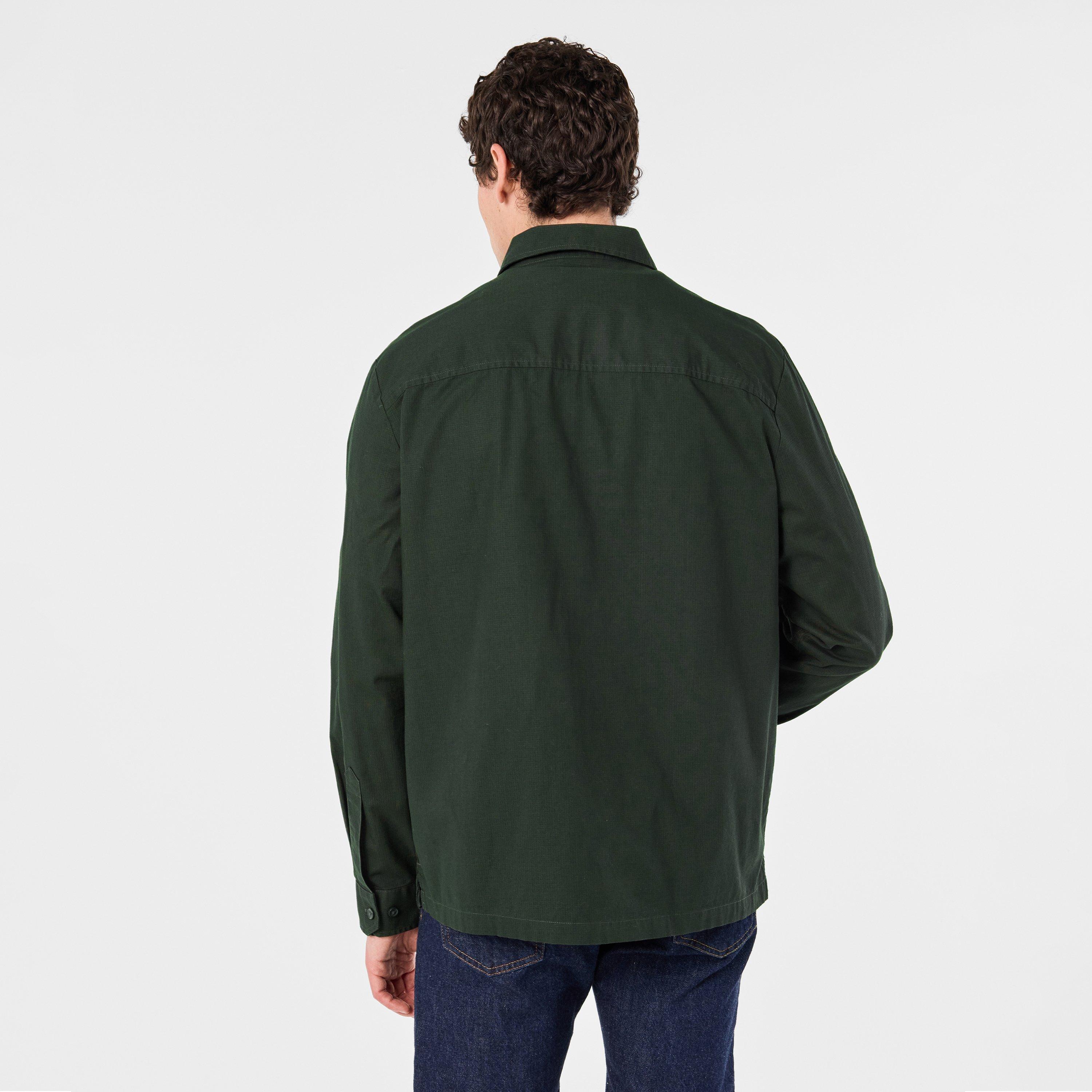 Evergreen - Farah - Radley Long Sleeve Zipped Overshirt - 4