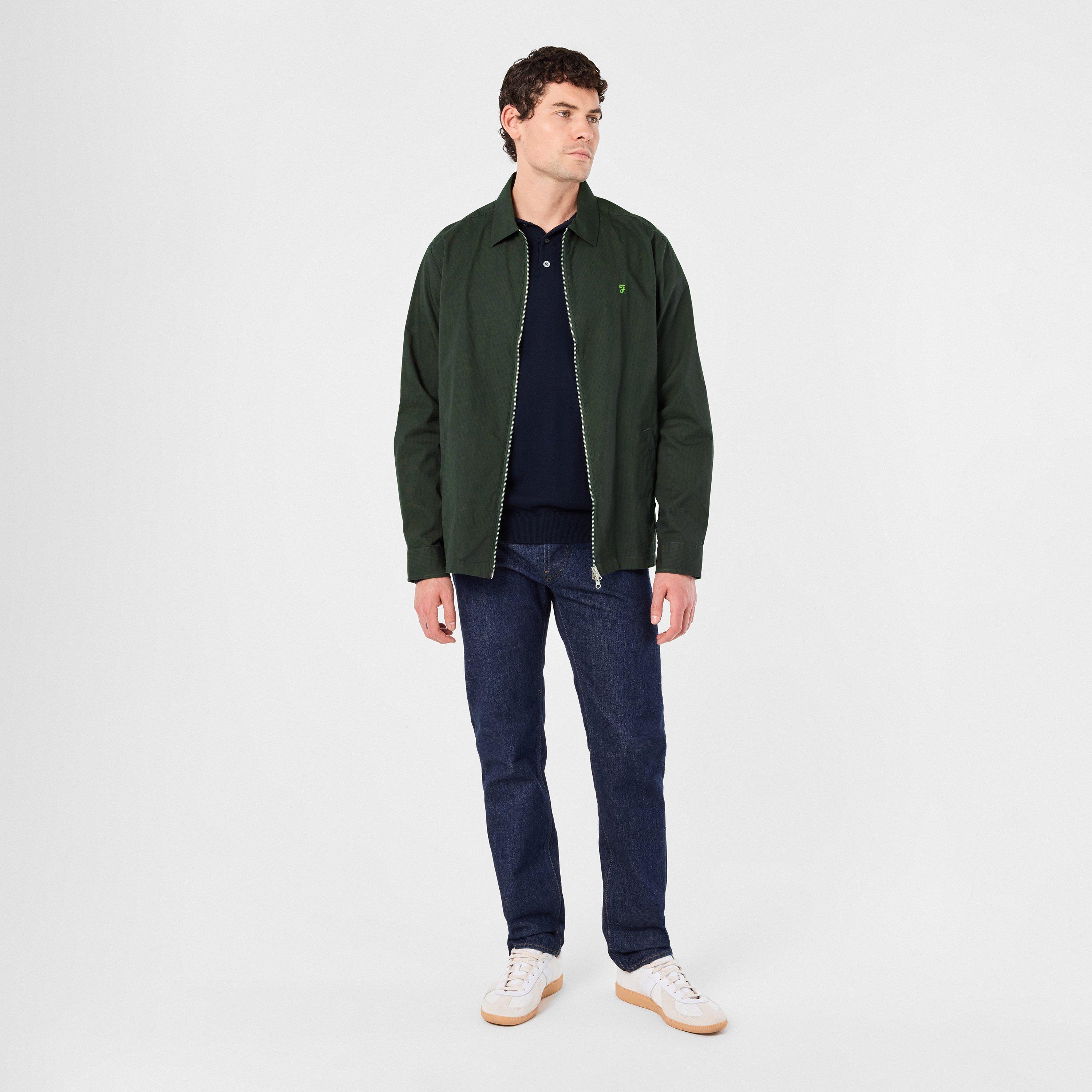 Evergreen - Farah - Radley Long Sleeve Zipped Overshirt - 6