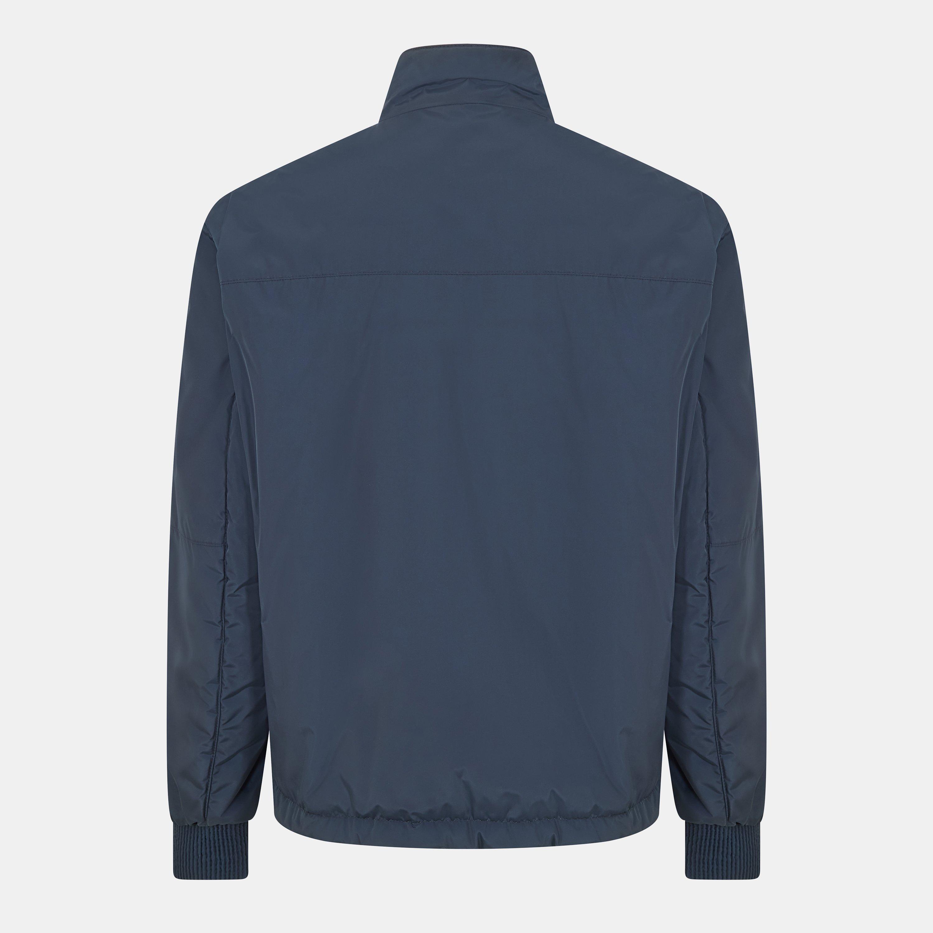 Dark Blue - Boss - Men's Crepin Dress Tailored Fit Coat - 2