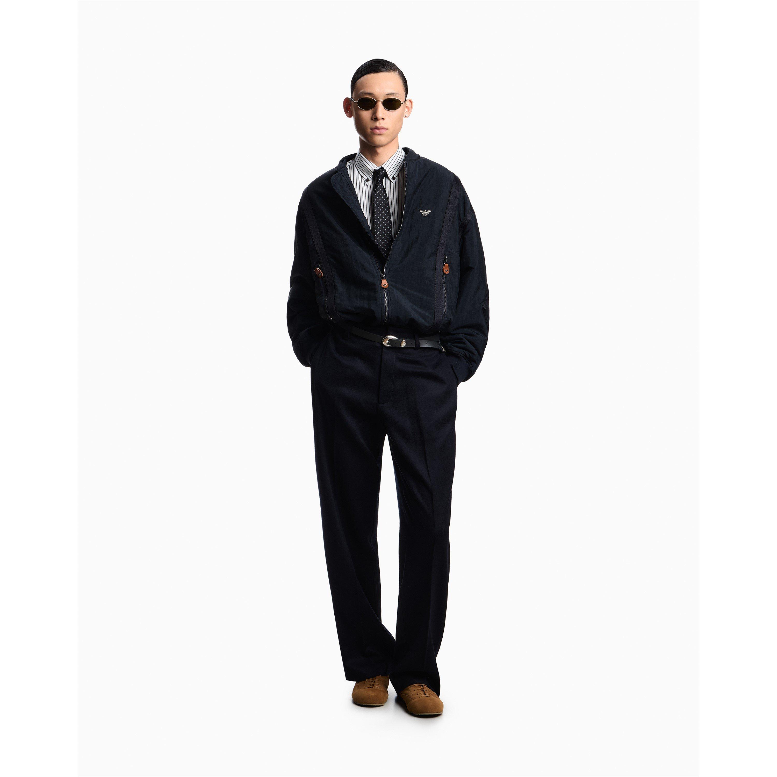 Navy - Emporio Armani - BLOUSON JACKET