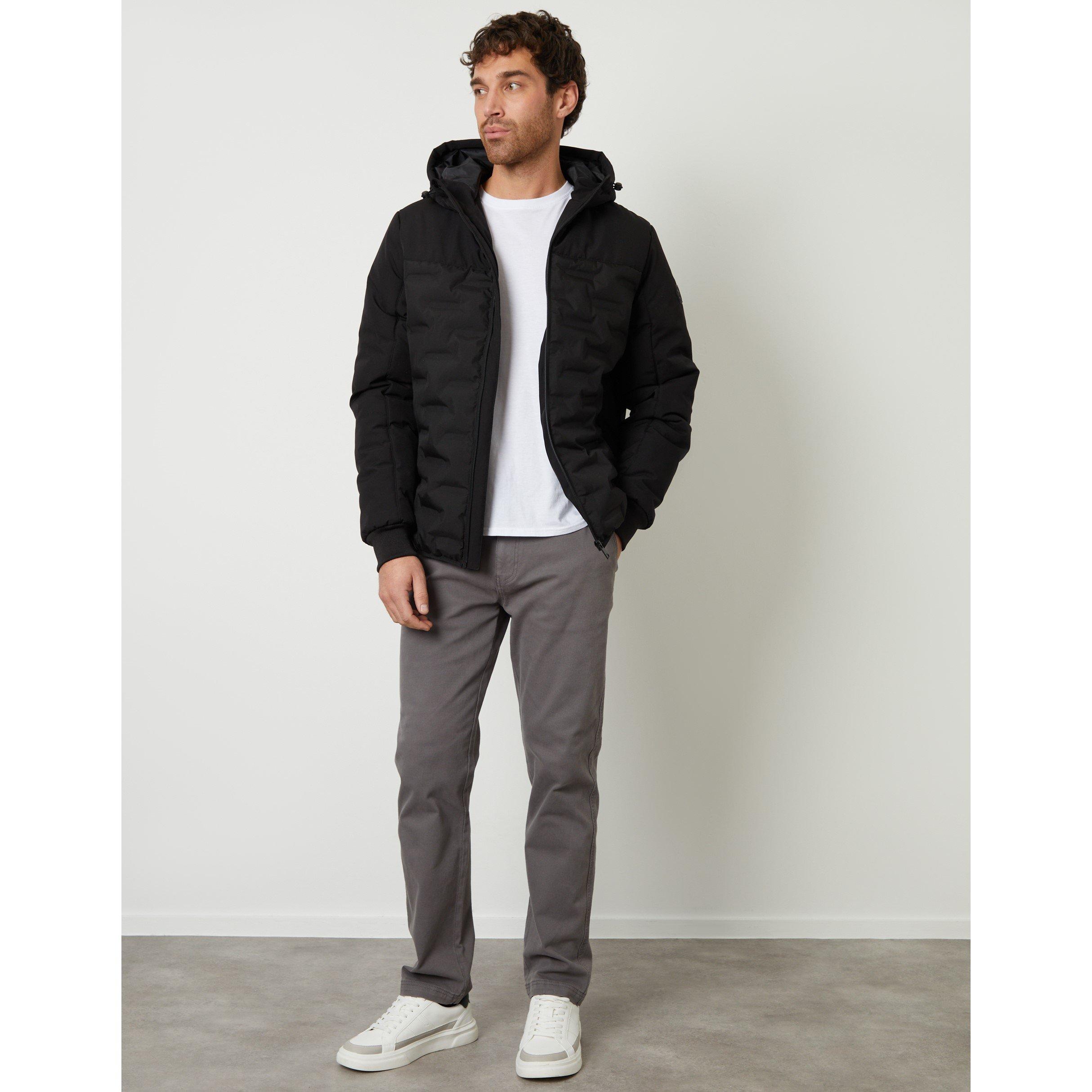 Crna - Threadbare - Stump Quilted Jacket - 2