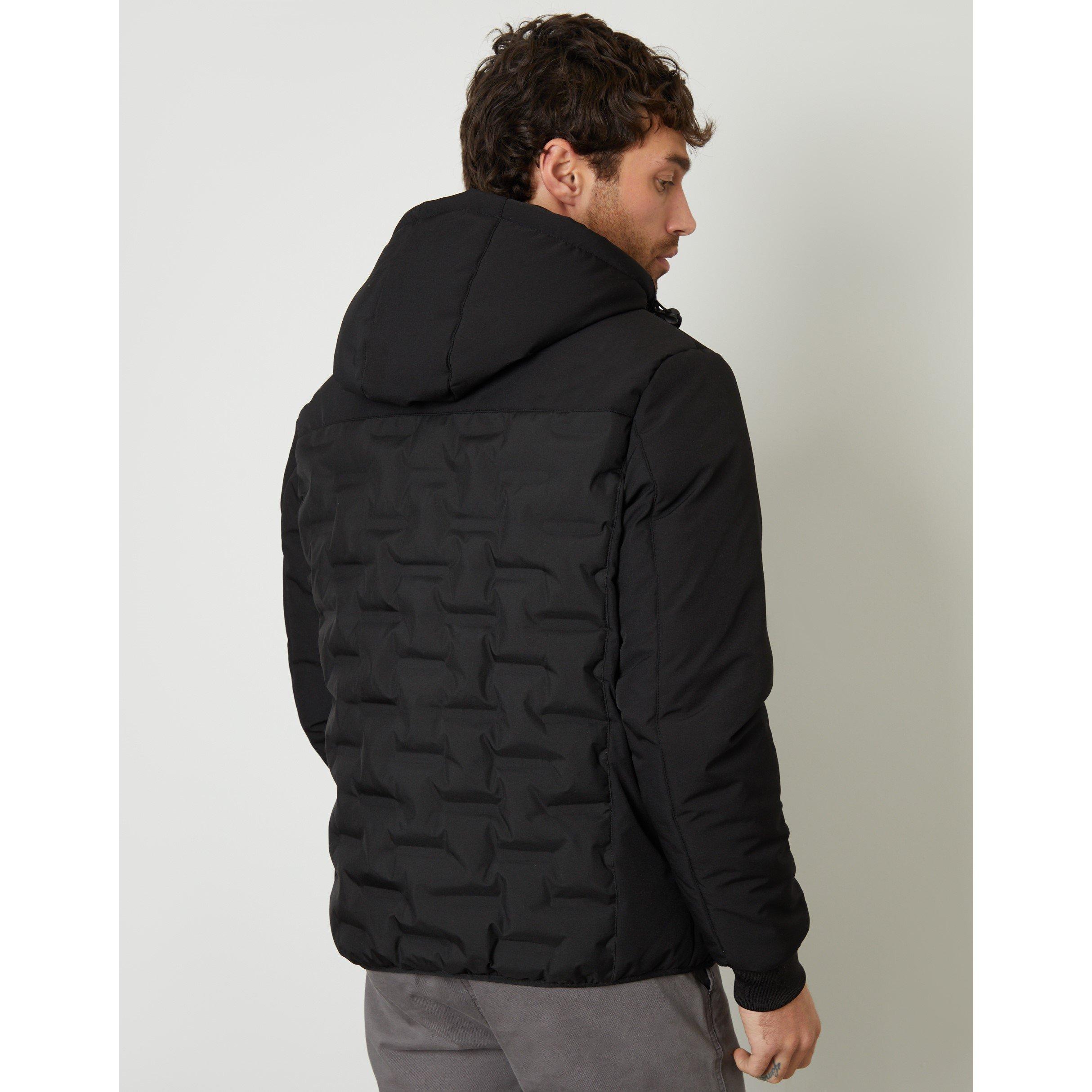 Crna - Threadbare - Stump Quilted Jacket - 3