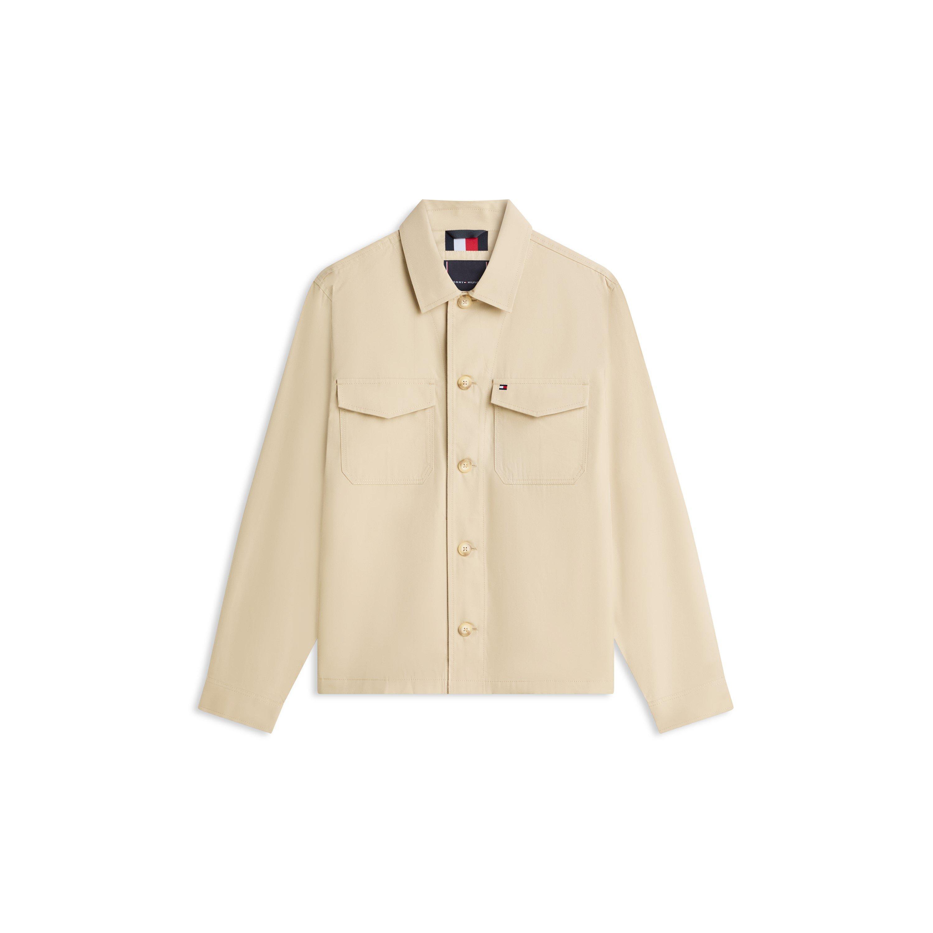 Tommy Hilfiger Cotton Nylon Shirt Jacket - Sandalwood - M